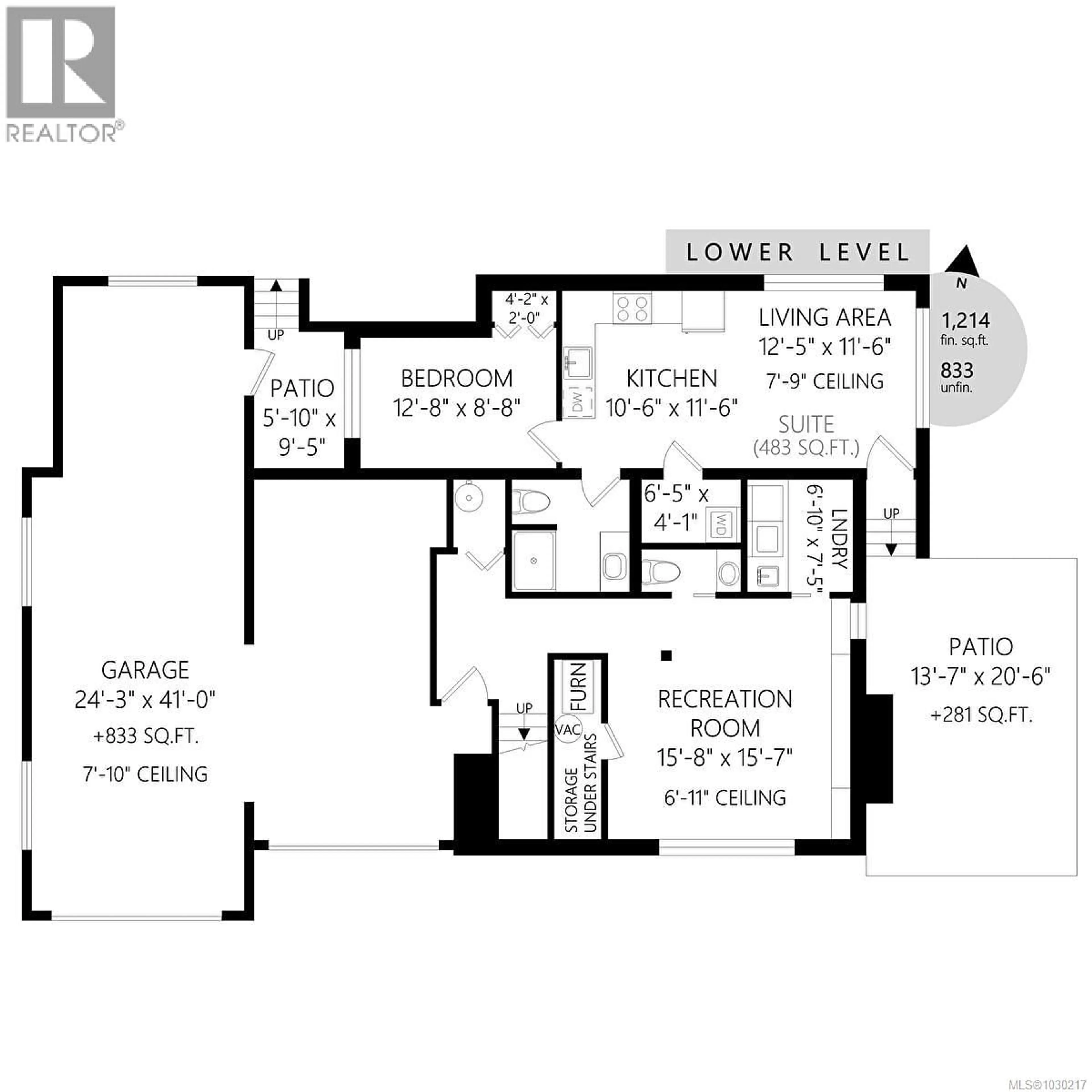 Floor plan for 1894 SEABOARD CRESCENT, Central Saanich British Columbia V8M1K6