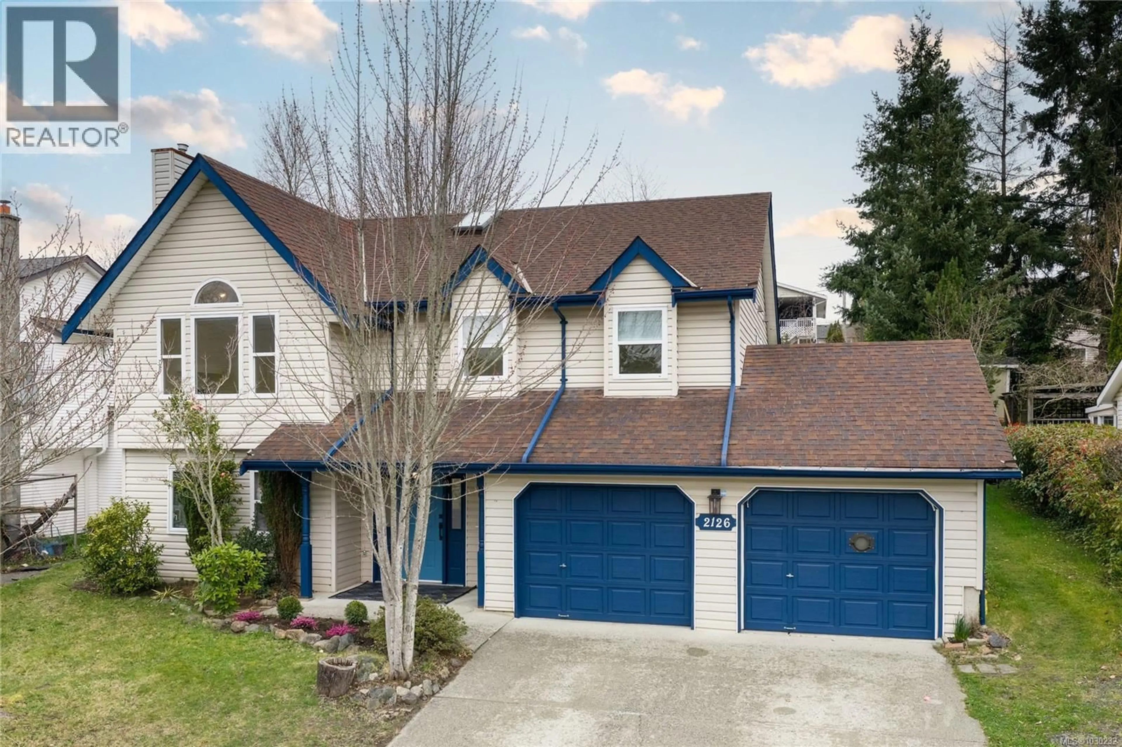 Home with vinyl exterior material, street for 2126 LANG CRESCENT, Nanaimo British Columbia V9S5S7