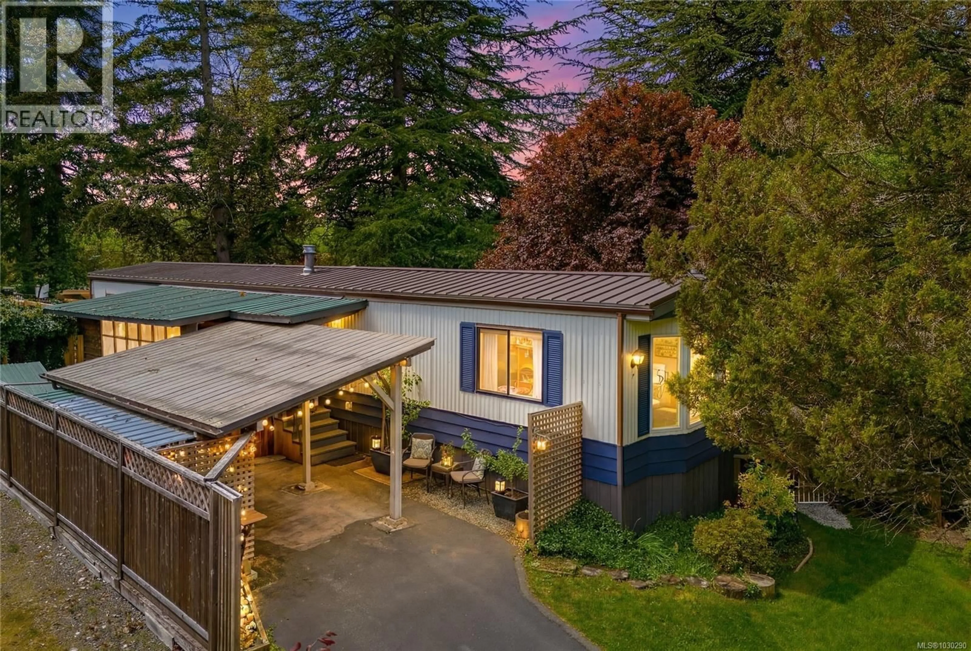 A pic from outside/outdoor area/front of a property/back of a property/a pic from drone, street for 47 - 1265 CHERRY POINT ROAD, Cowichan Bay British Columbia V0R1N2