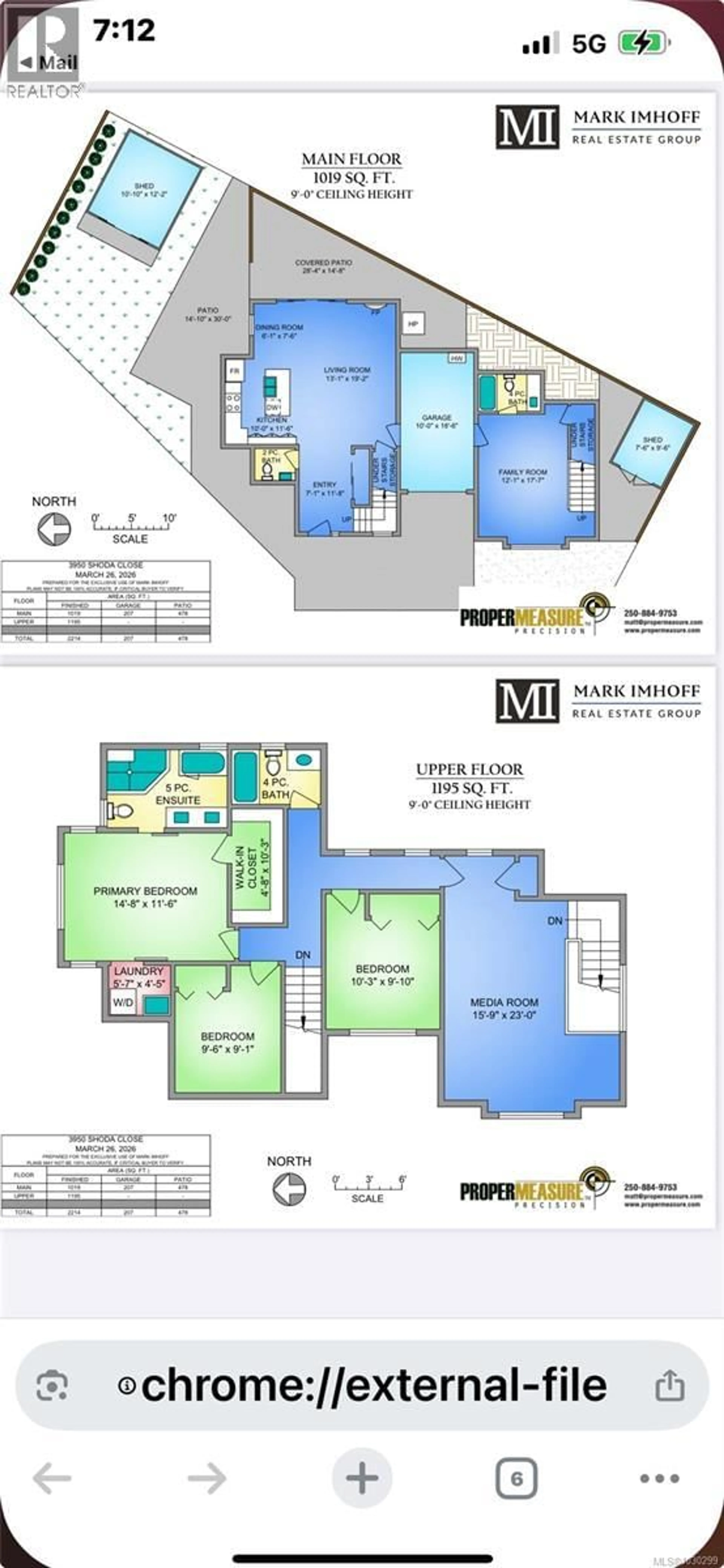 Floor plan for 3590 SHODA CLOSE, Langford British Columbia V9C0E9