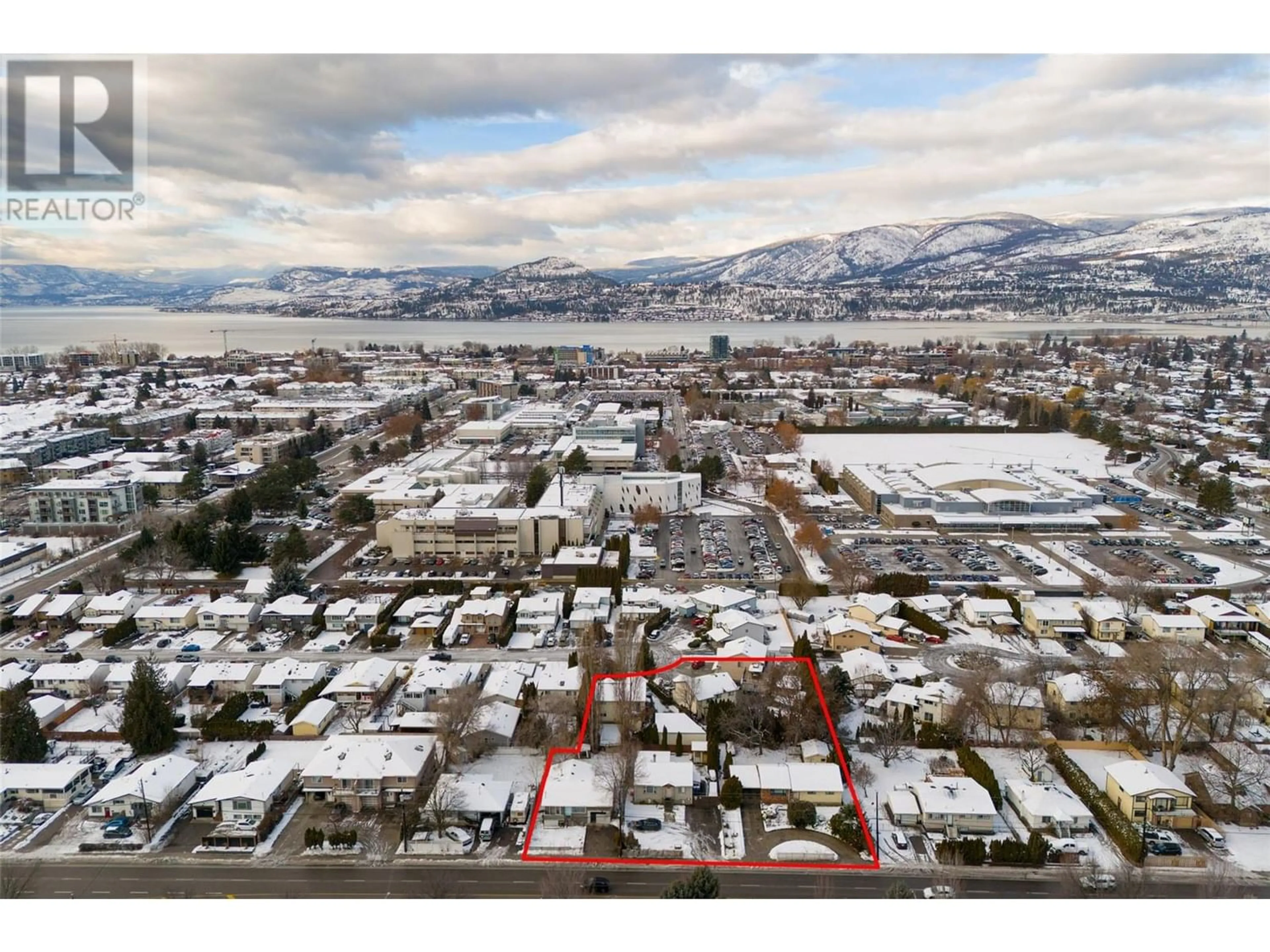 A pic from outside/outdoor area/front of a property/back of a property/a pic from drone, mountain view for 2997 Lowe Court, Kelowna British Columbia V1Y8L3