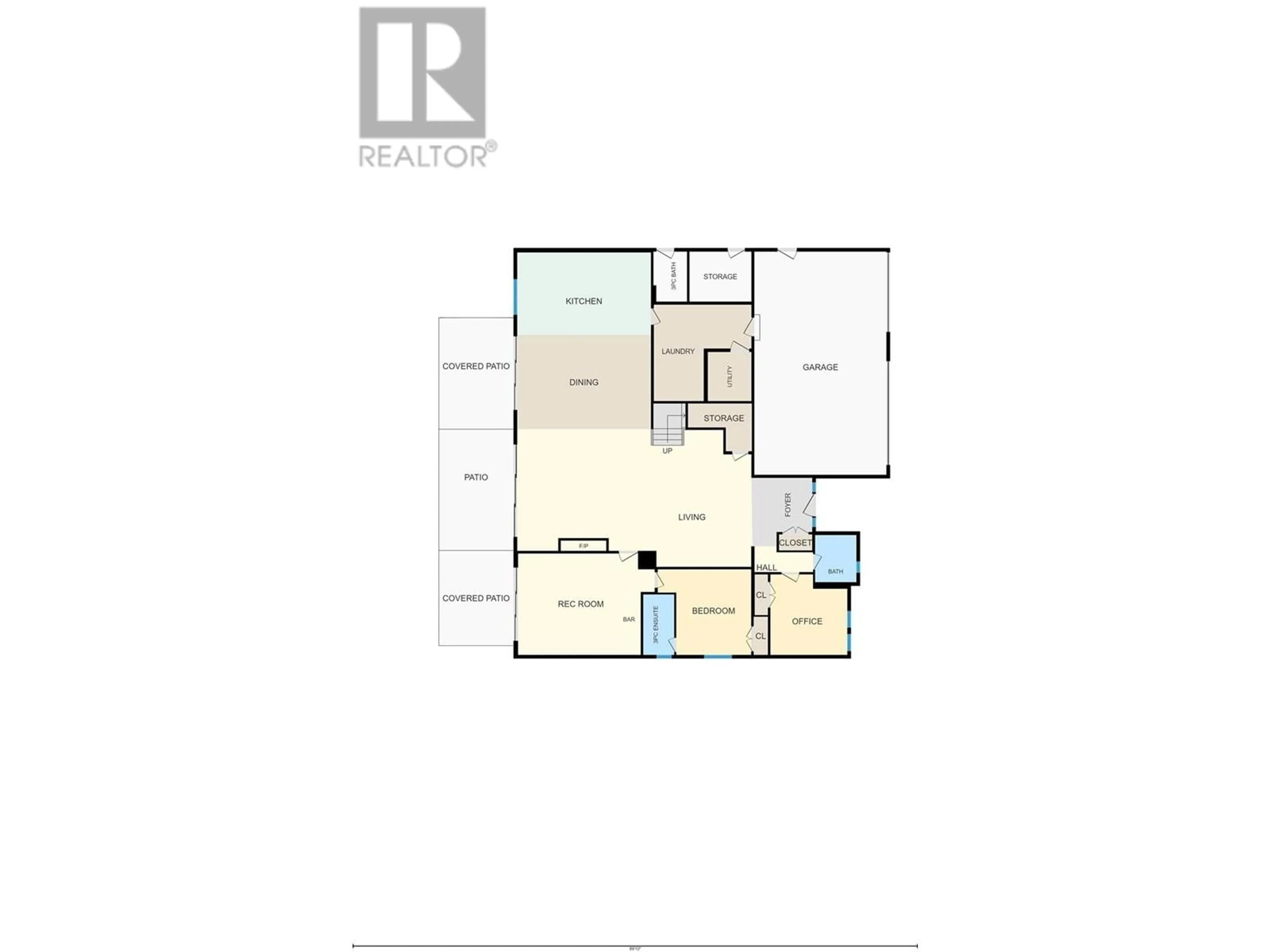 Floor plan for 1523 Cabernet Way, Kelowna British Columbia V4T0E1