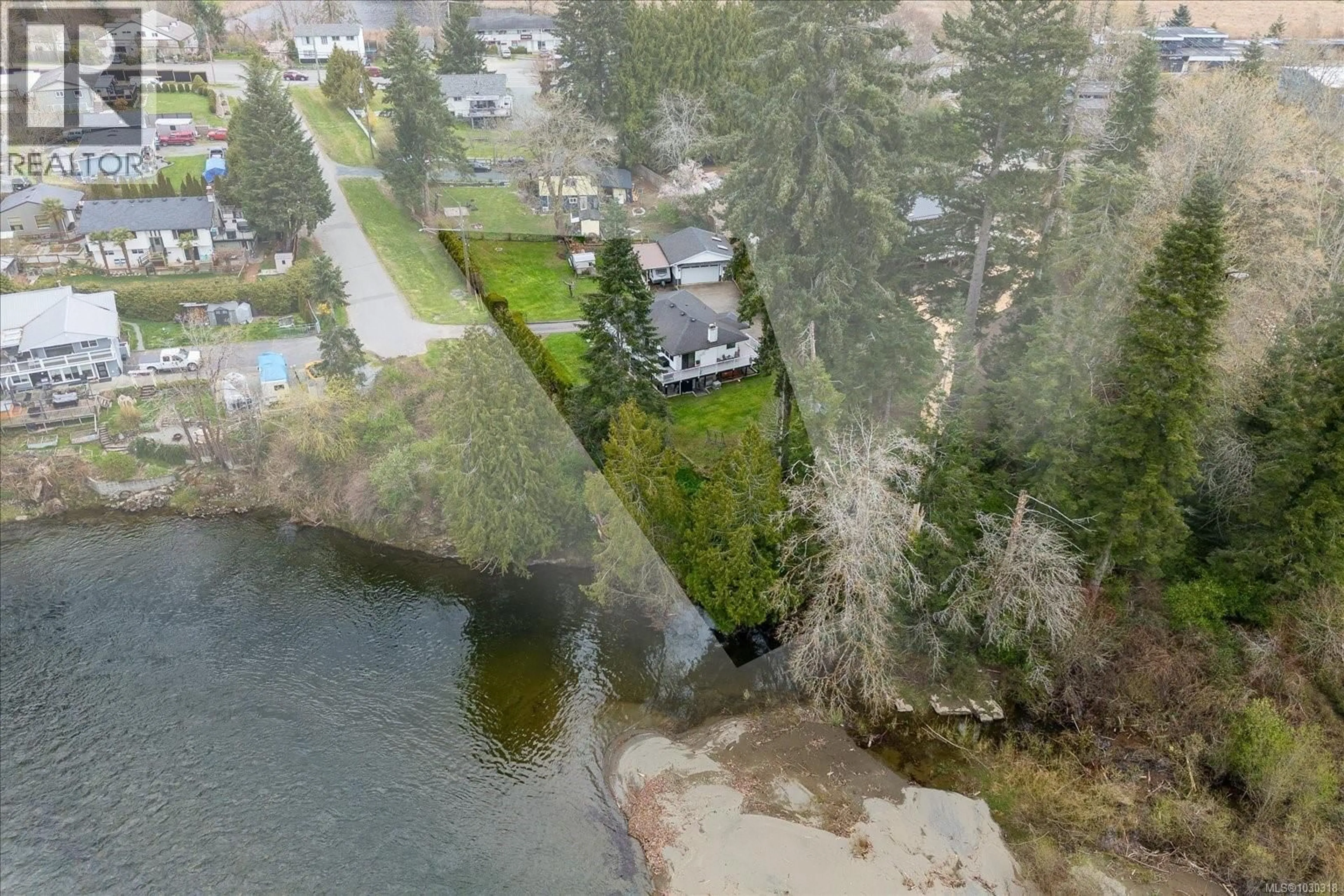 A pic from outside/outdoor area/front of a property/back of a property/a pic from drone, water/lake/river/ocean view for 1694 GERRAND ROAD, Nanaimo British Columbia V9X1L4
