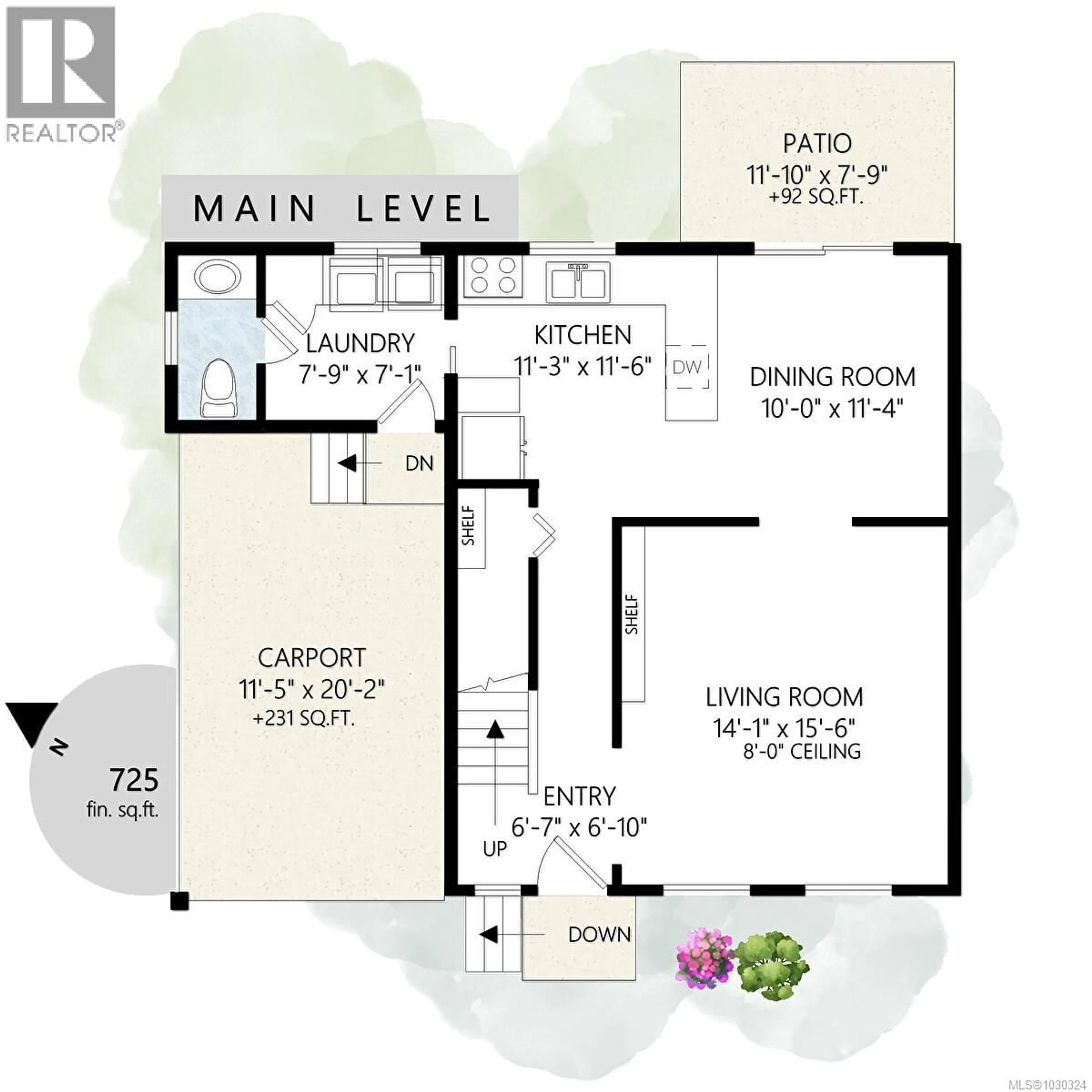 Floor plan for 2330 WHITNEY ROAD, Nanaimo British Columbia V9T3S9