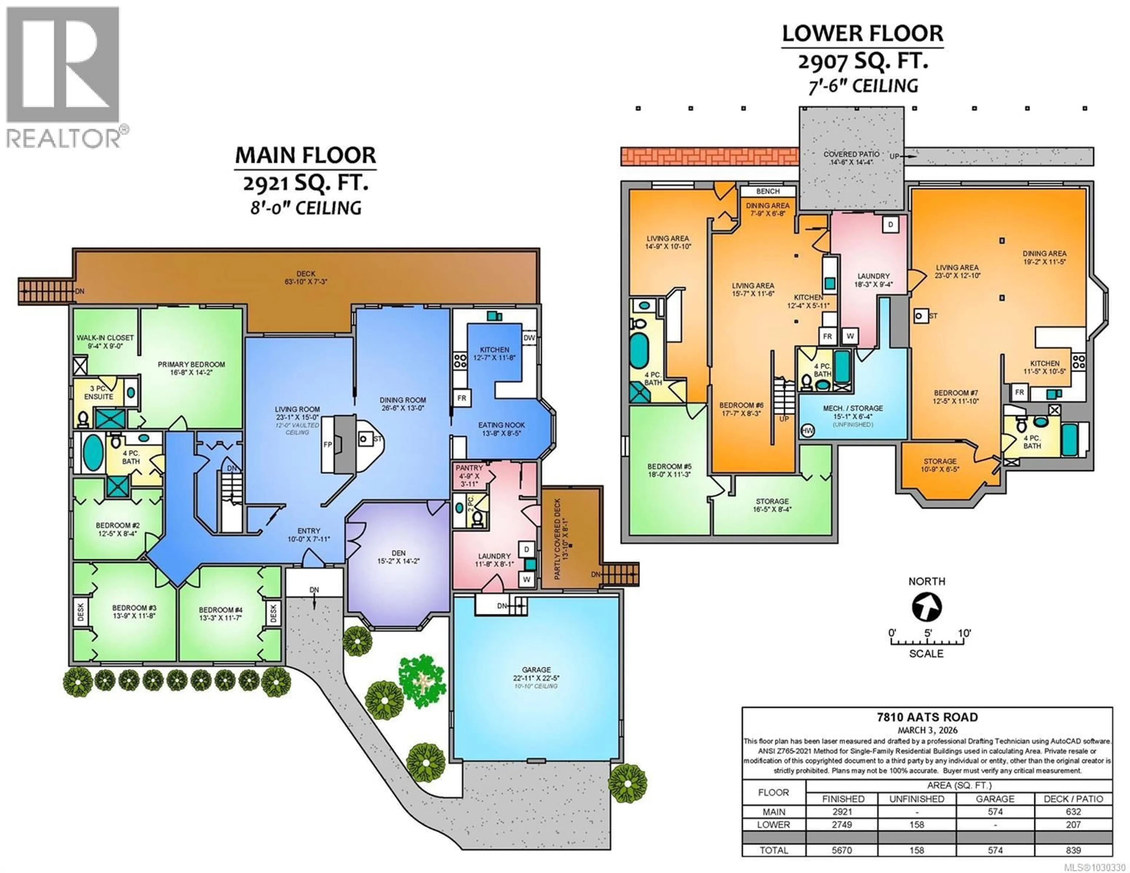 Floor plan for 7810 AATS ROAD, Lantzville British Columbia V0R2H0