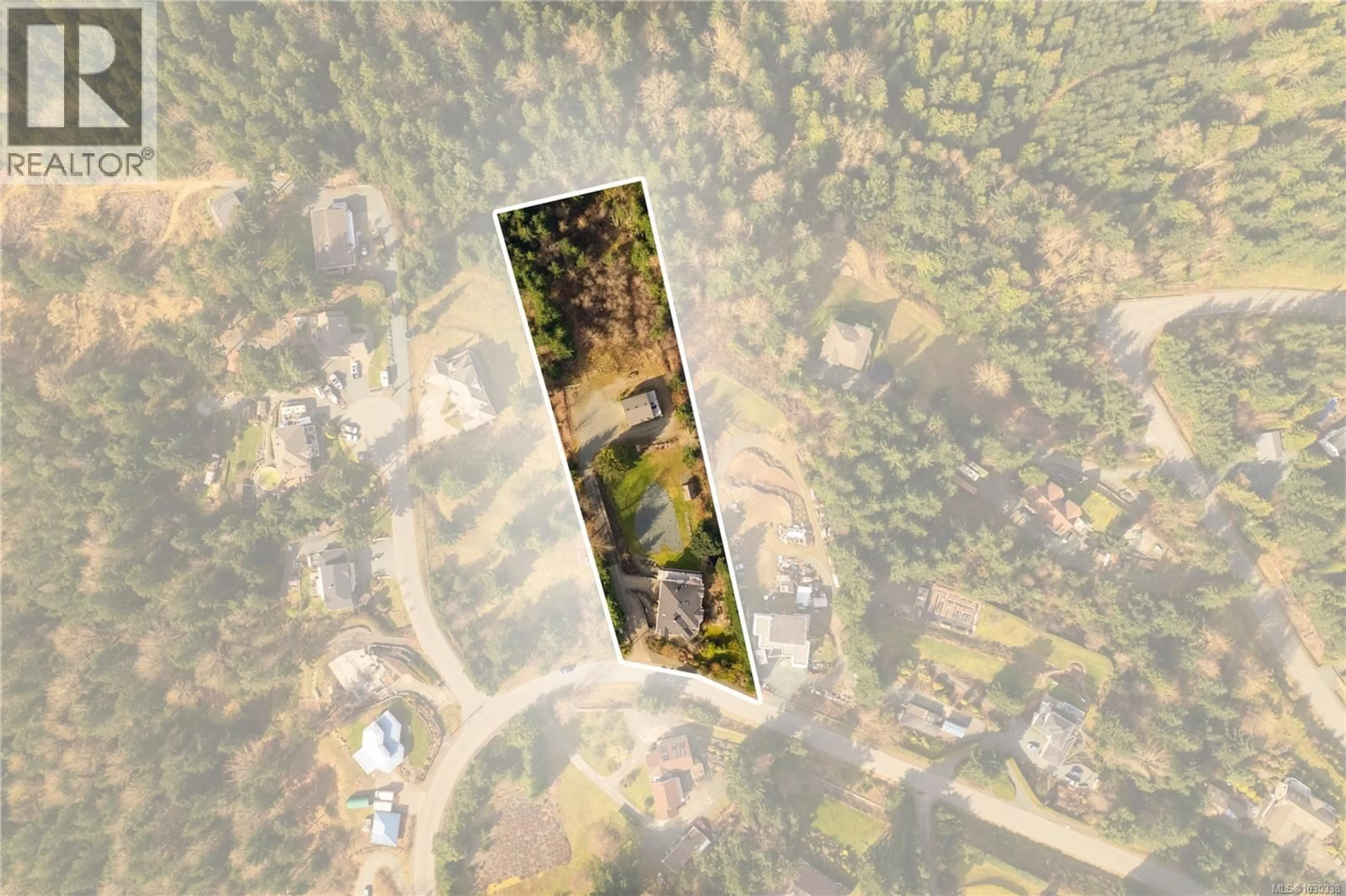 A pic from outside/outdoor area/front of a property/back of a property/a pic from drone, forest/trees view for 3758 PANORAMA CRESCENT, Chemainus British Columbia V0R1K0