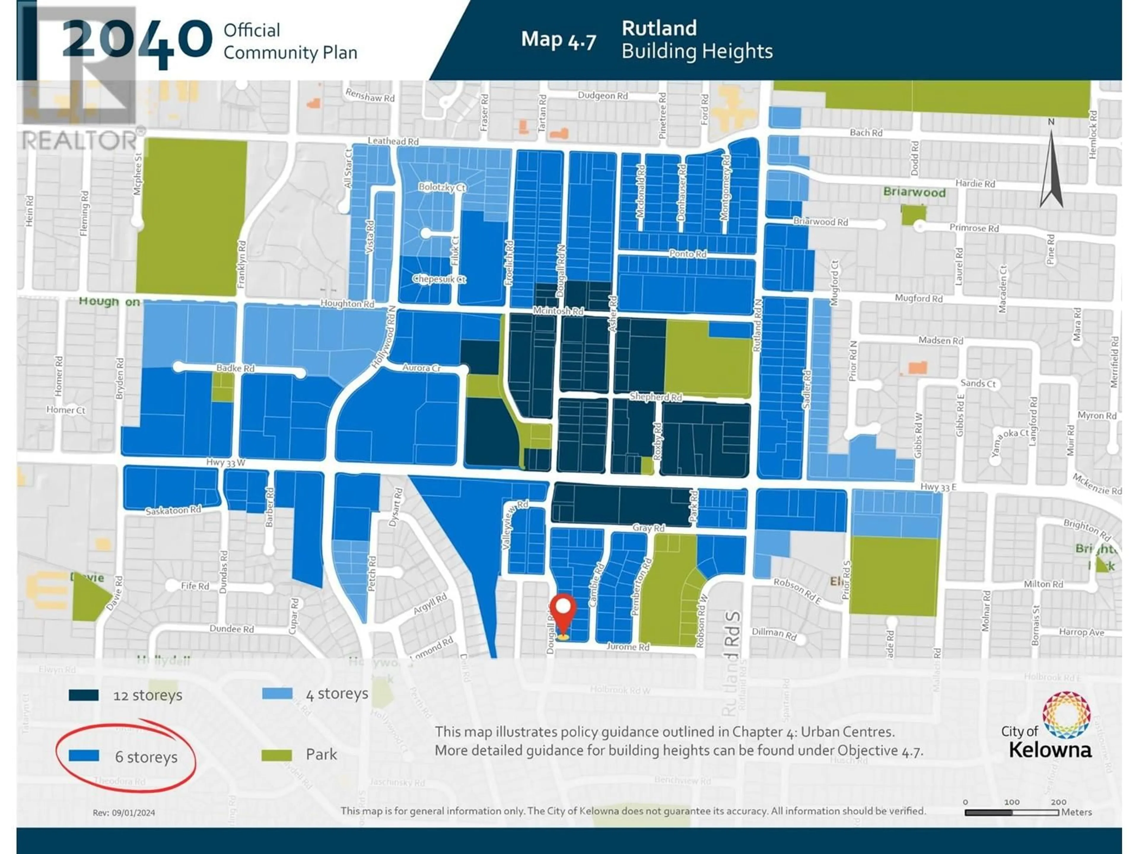 Picture of a map for 325 DOUGALL ROAD SOUTH, Kelowna British Columbia V1X3J5