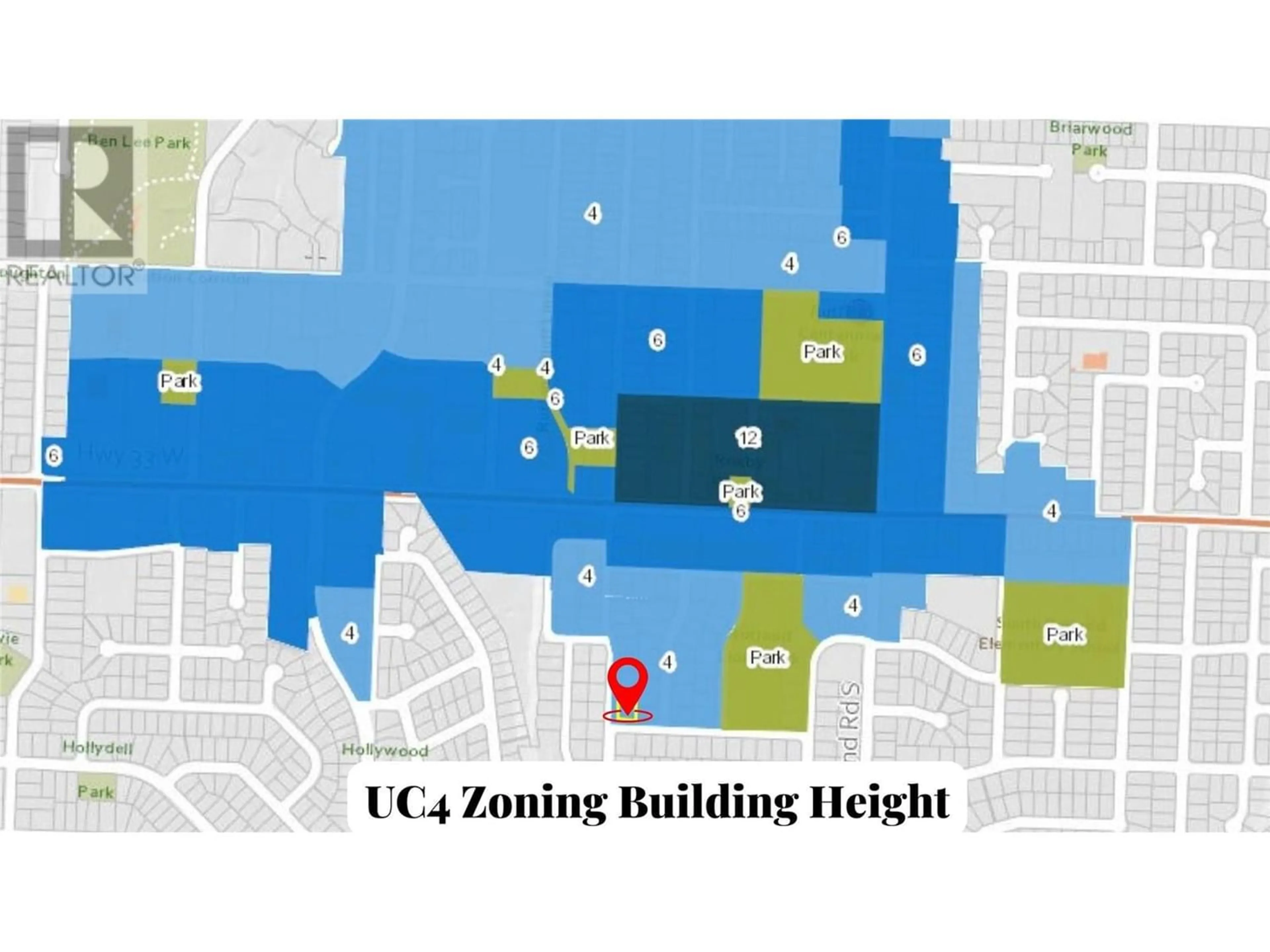 Picture of a map for 325 Dougall Road S, Kelowna British Columbia V1X3J5