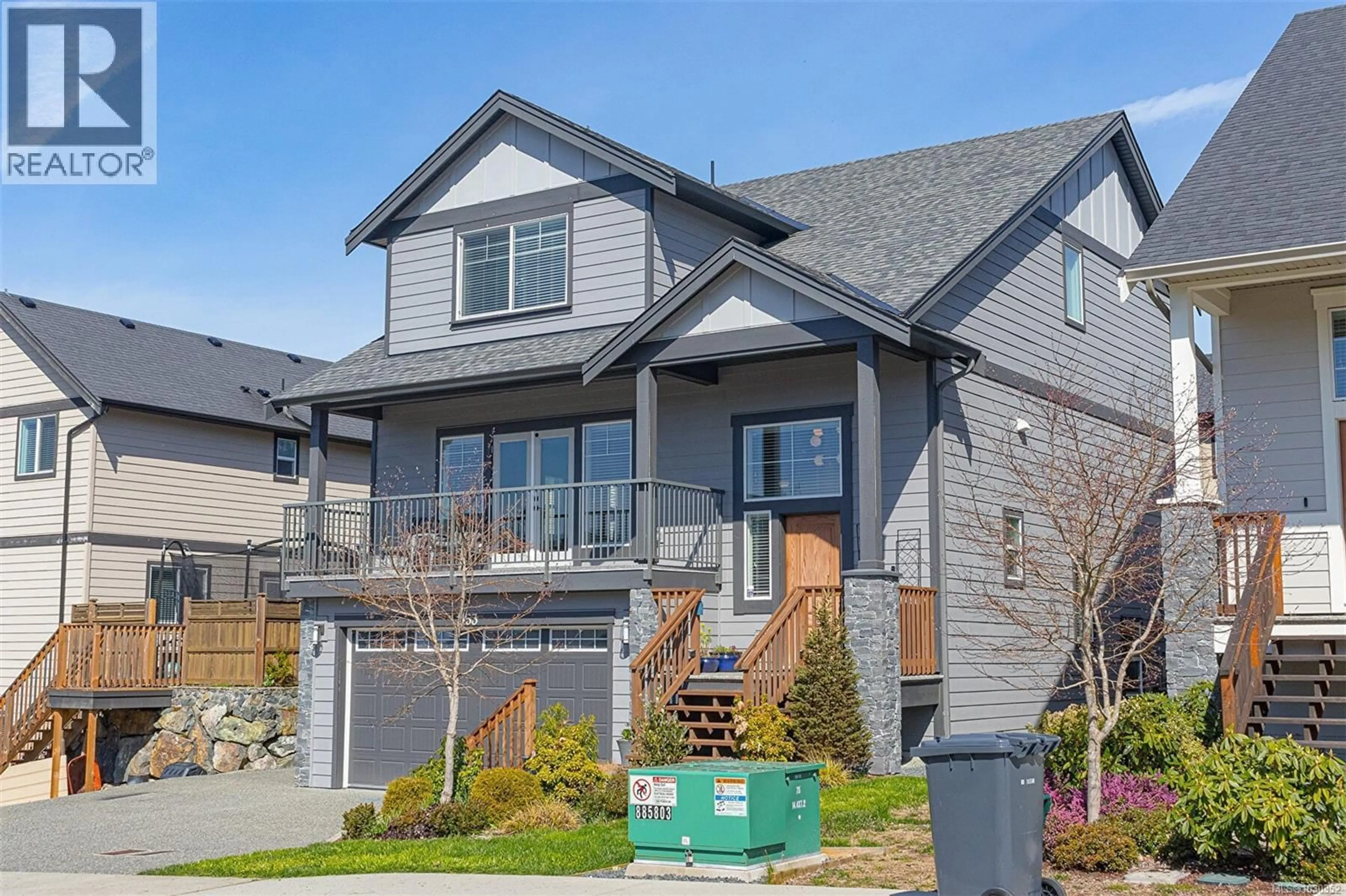 Home with vinyl exterior material, street for 1153 SMOKEHOUSE CRESCENT, Langford British Columbia V9C0N5