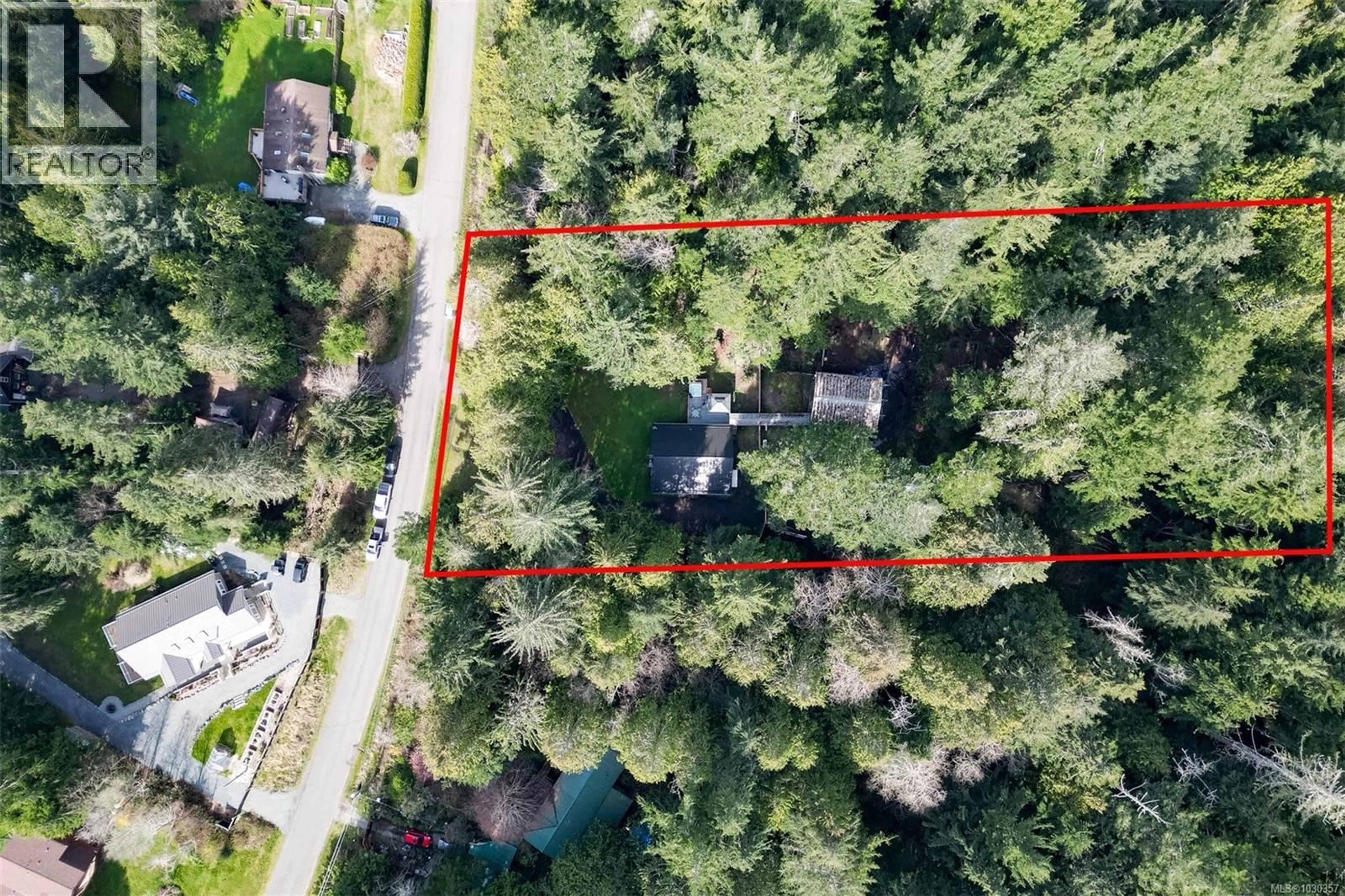 A pic from outside/outdoor area/front of a property/back of a property/a pic from drone, unknown for 2783 WOODHAVEN ROAD, Sooke British Columbia V9Z1G6