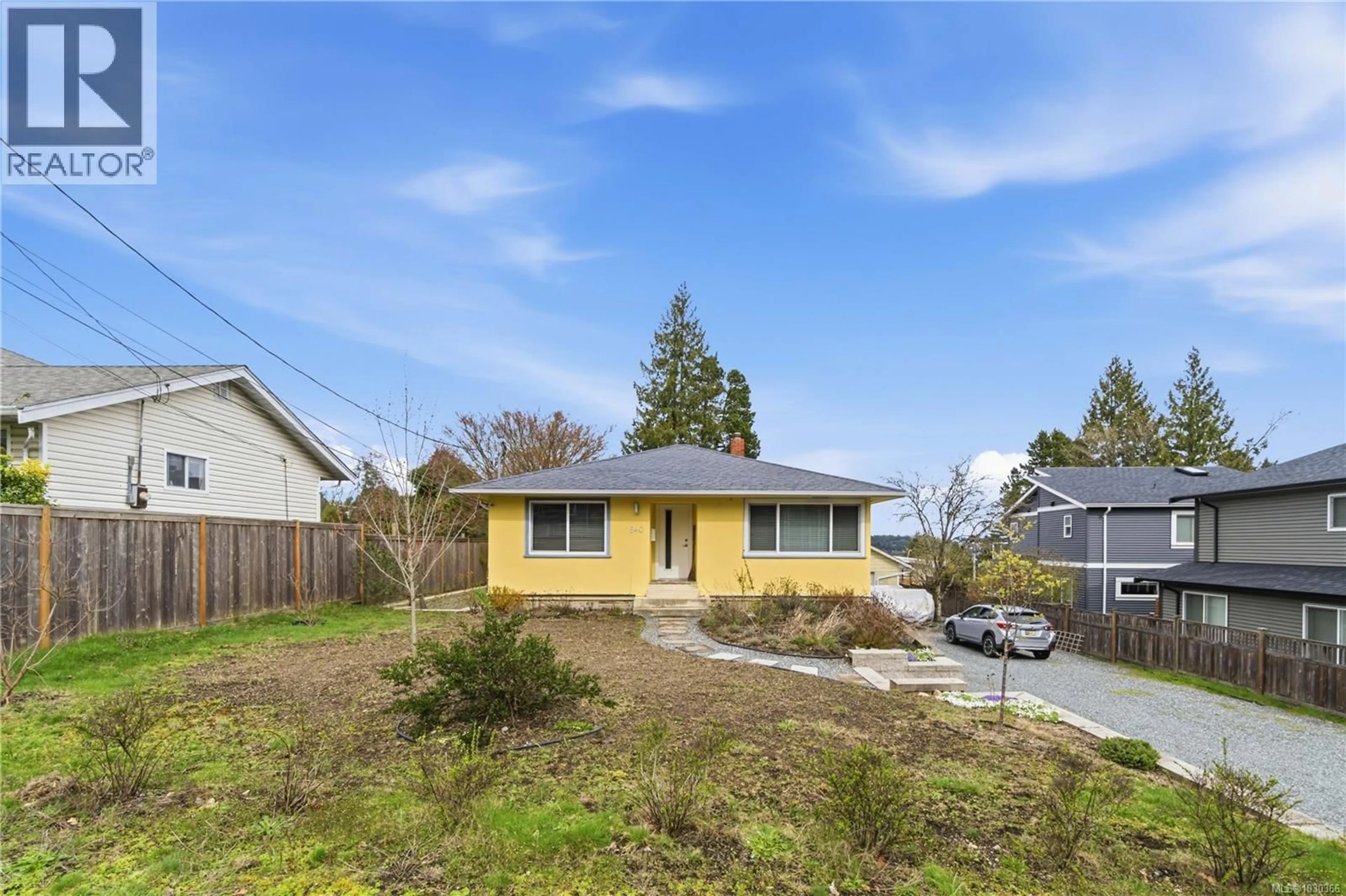 A pic from outside/outdoor area/front of a property/back of a property/a pic from drone, street for 840 BRECHIN ROAD, Nanaimo British Columbia V9S2X4