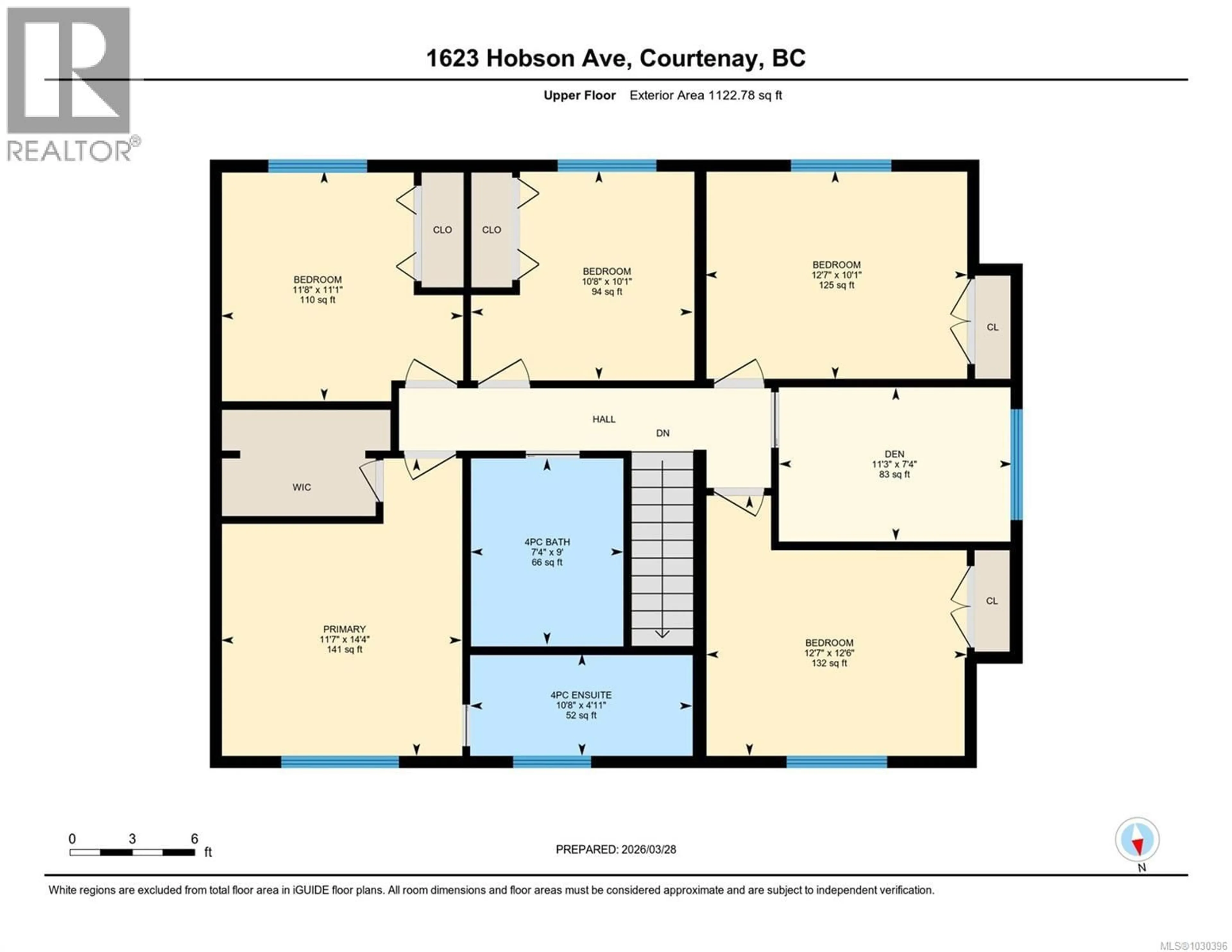 Floor plan for 1623 HOBSON AVENUE, Courtenay British Columbia V9N8S3