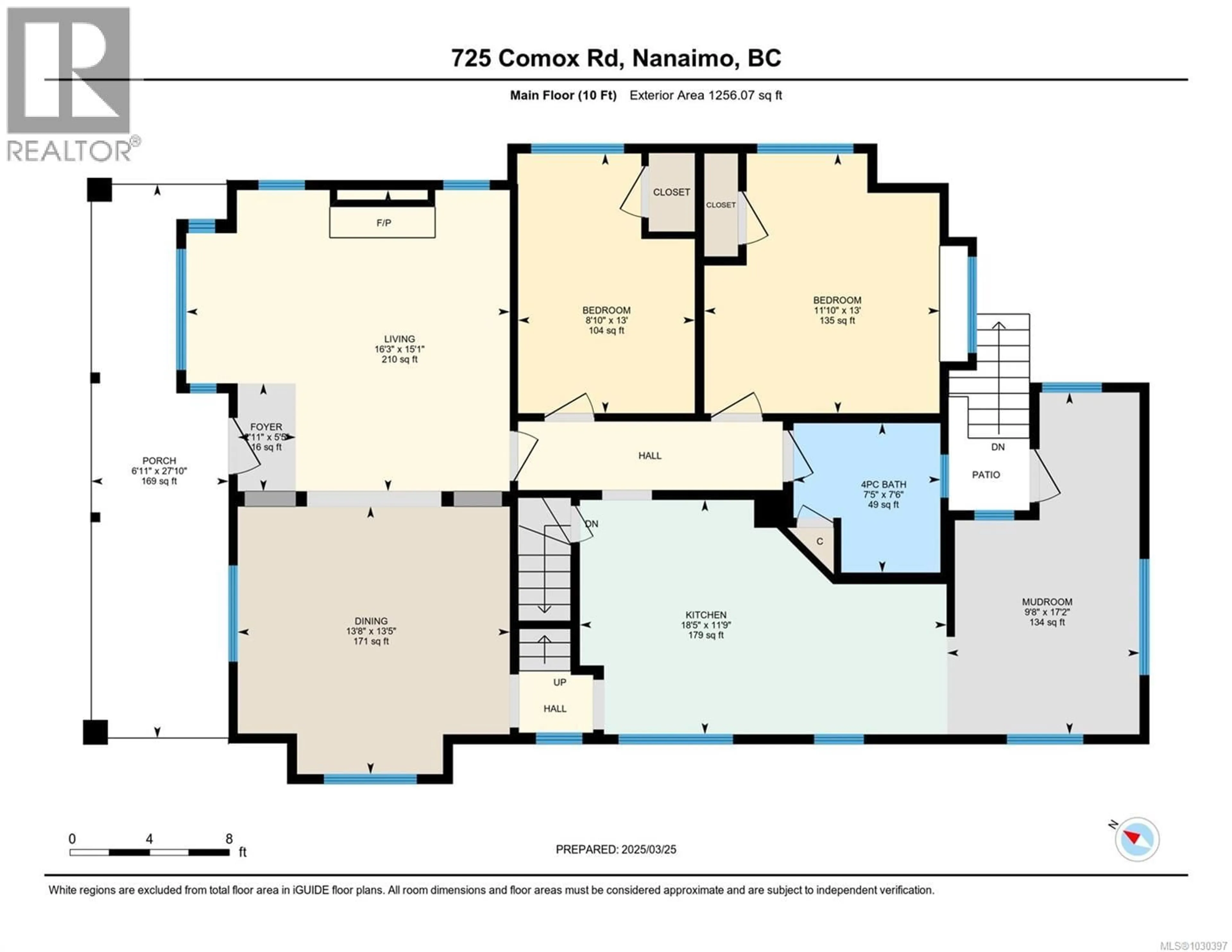 Floor plan for 725 COMOX ROAD, Nanaimo British Columbia V9R3J5
