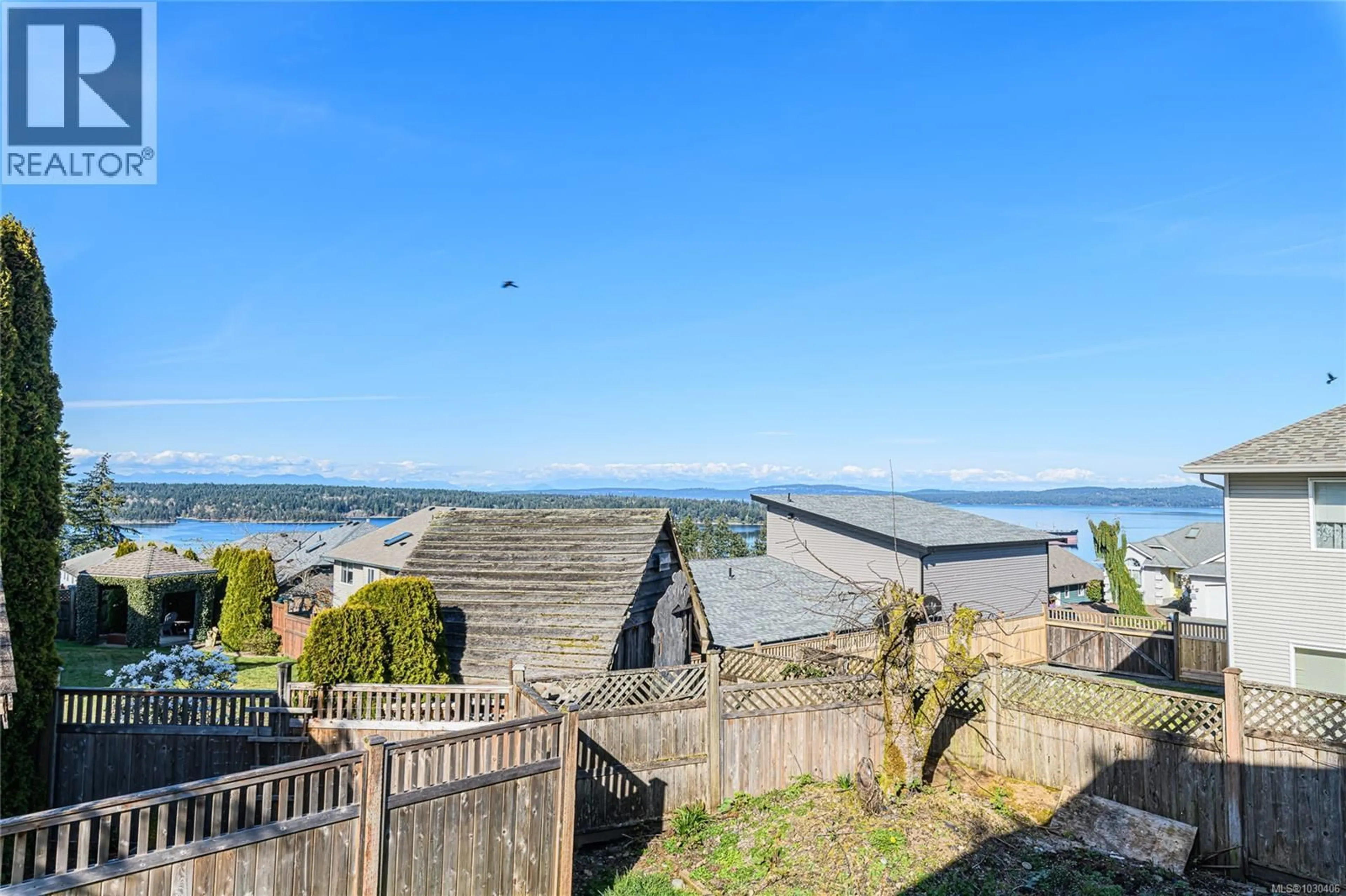 A pic from outside/outdoor area/front of a property/back of a property/a pic from drone, water/lake/river/ocean view for 501 DAVIS ROAD, Ladysmith British Columbia V9G1W1