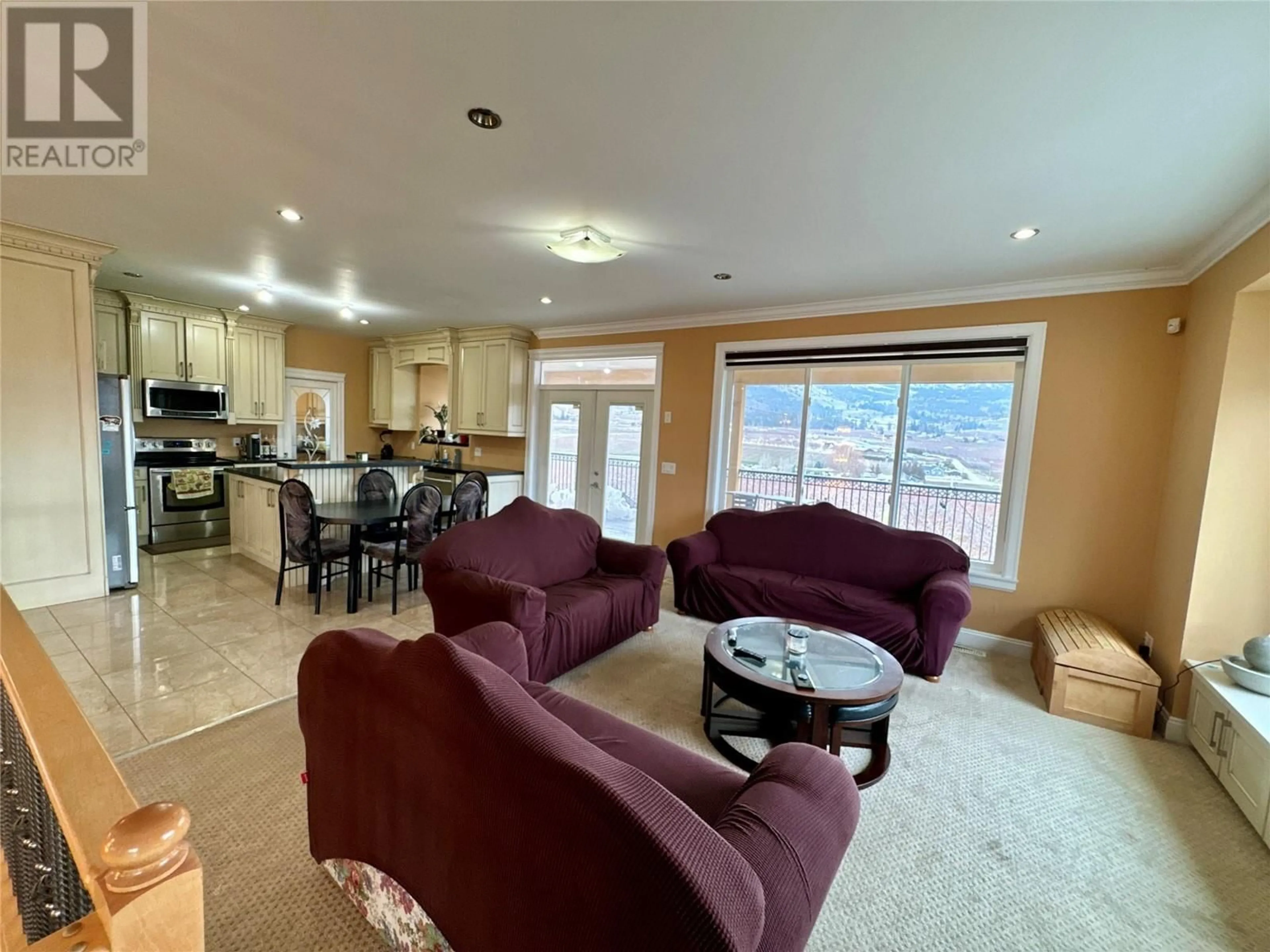 Living room with furniture, unknown for 5418 SNOWBRUSH STREET, Oliver British Columbia V0H1T1
