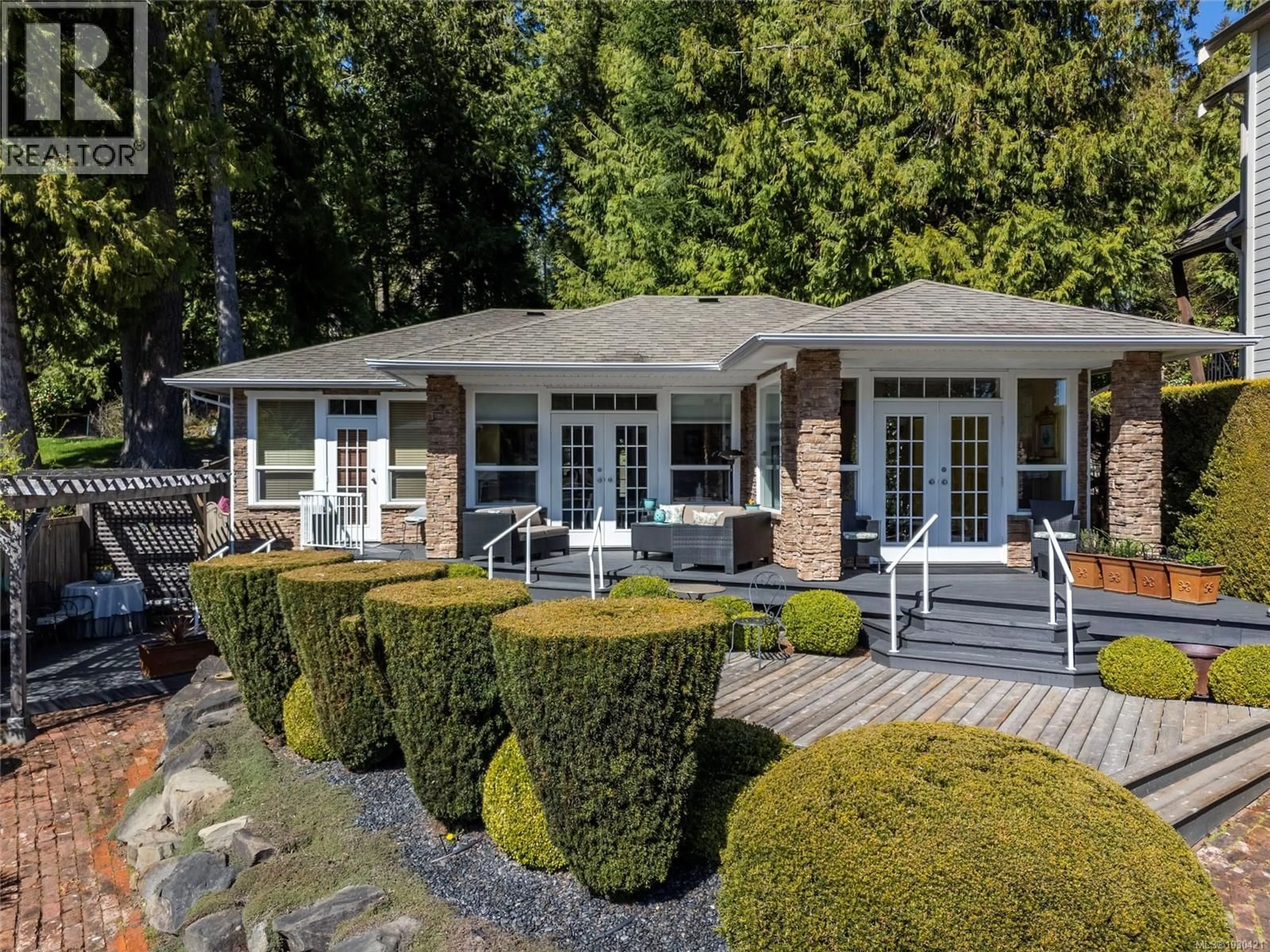 Home with vinyl exterior material, water/lake/river/ocean view for 2308 RENFREW ROAD, Shawnigan Lake British Columbia V8H2E8