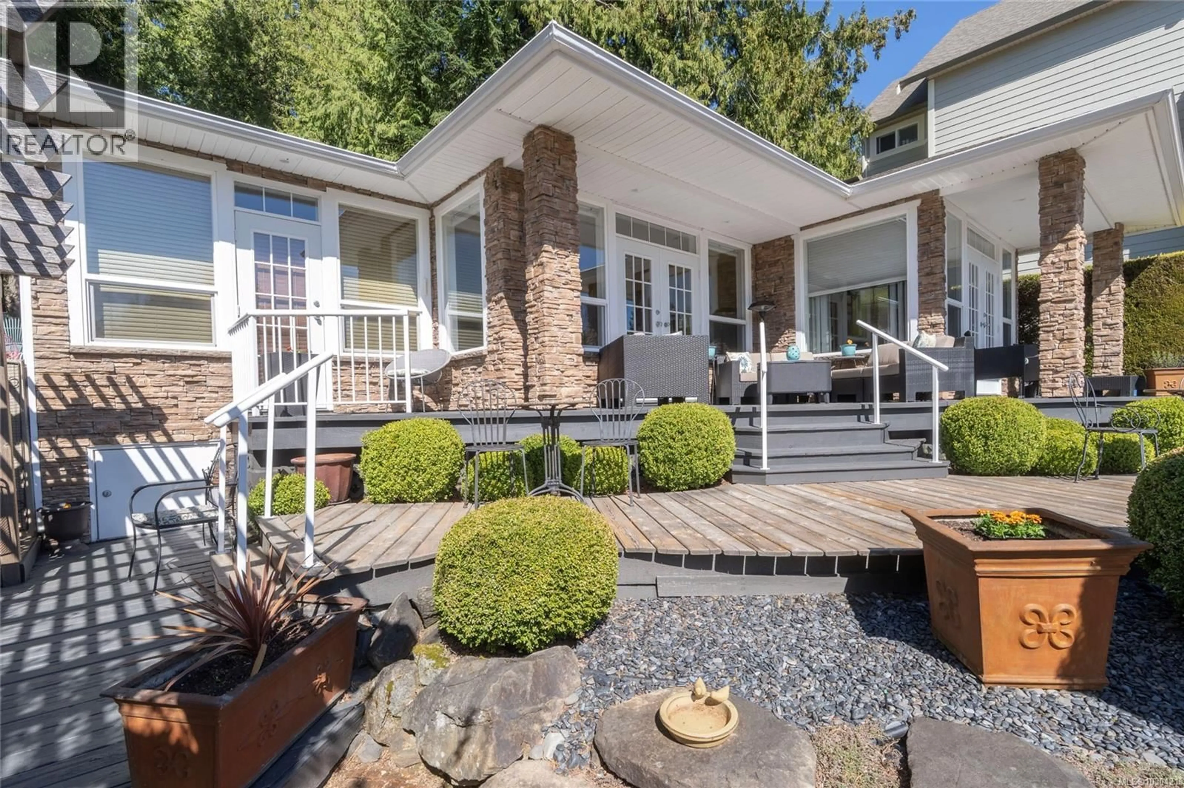 Patio, mountain view for 2308 RENFREW ROAD, Shawnigan Lake British Columbia V8H2E8