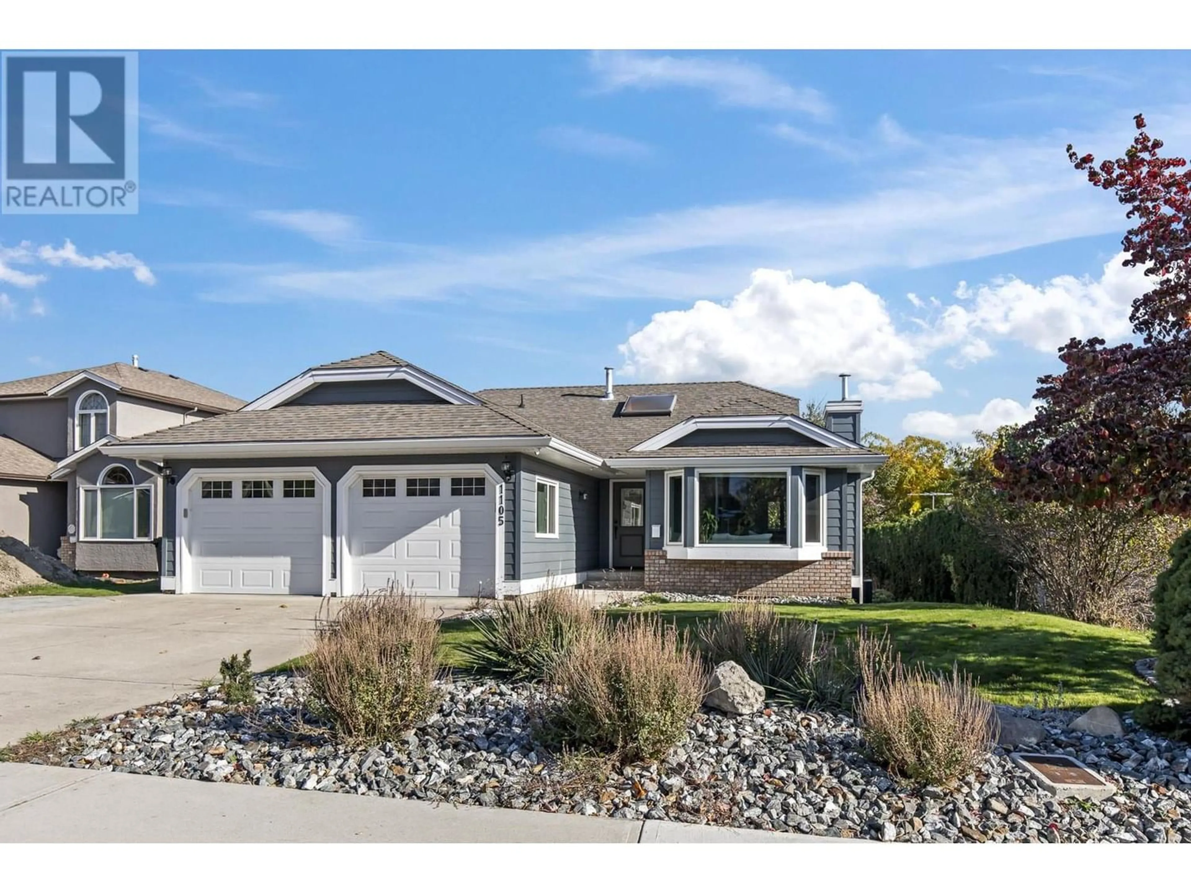 Frontside or backside of a home for 1105 Kelview Street, Kelowna British Columbia V1Y3N9