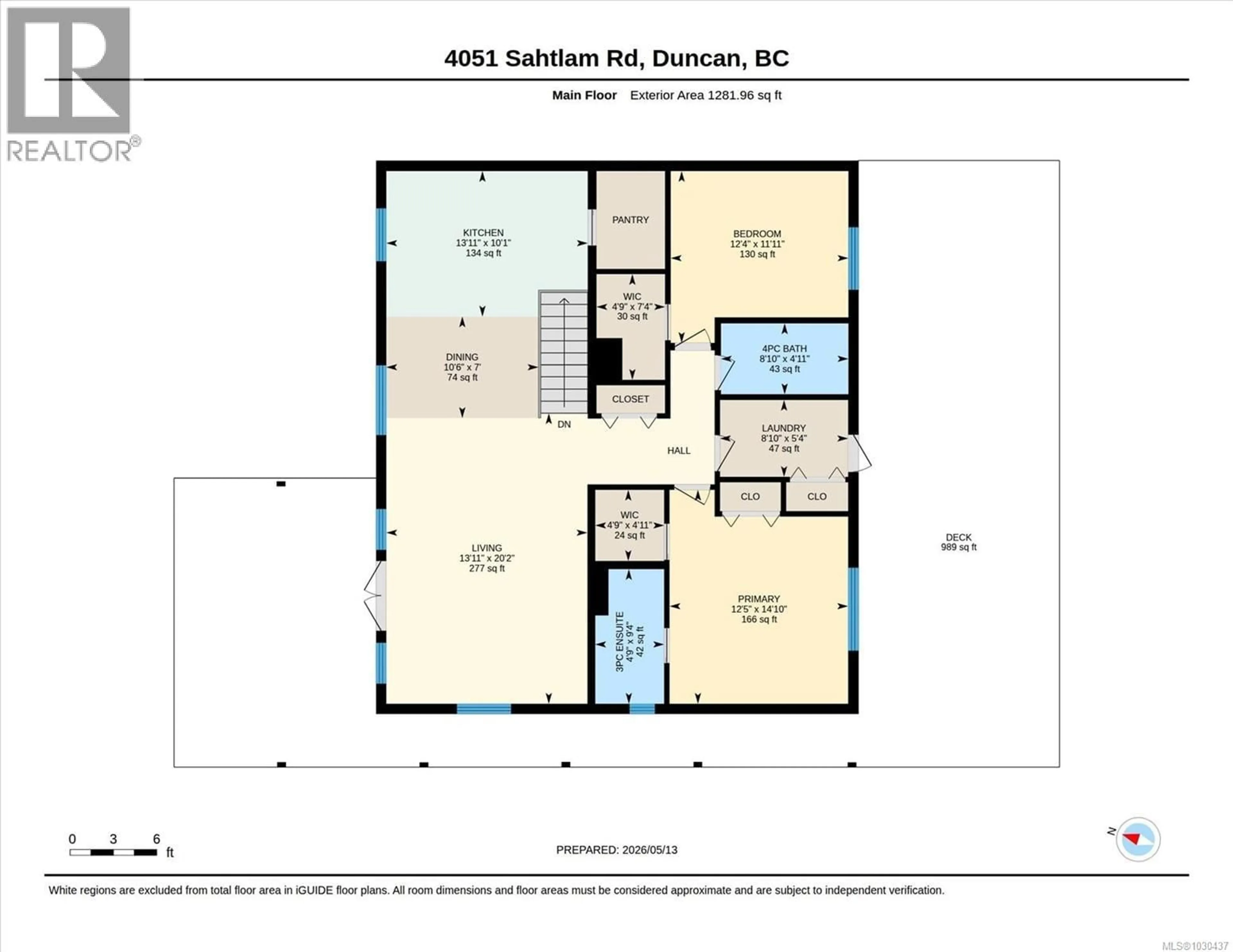 Floor plan for 4051 SAHTLAM ROAD, Duncan British Columbia V9L6K3