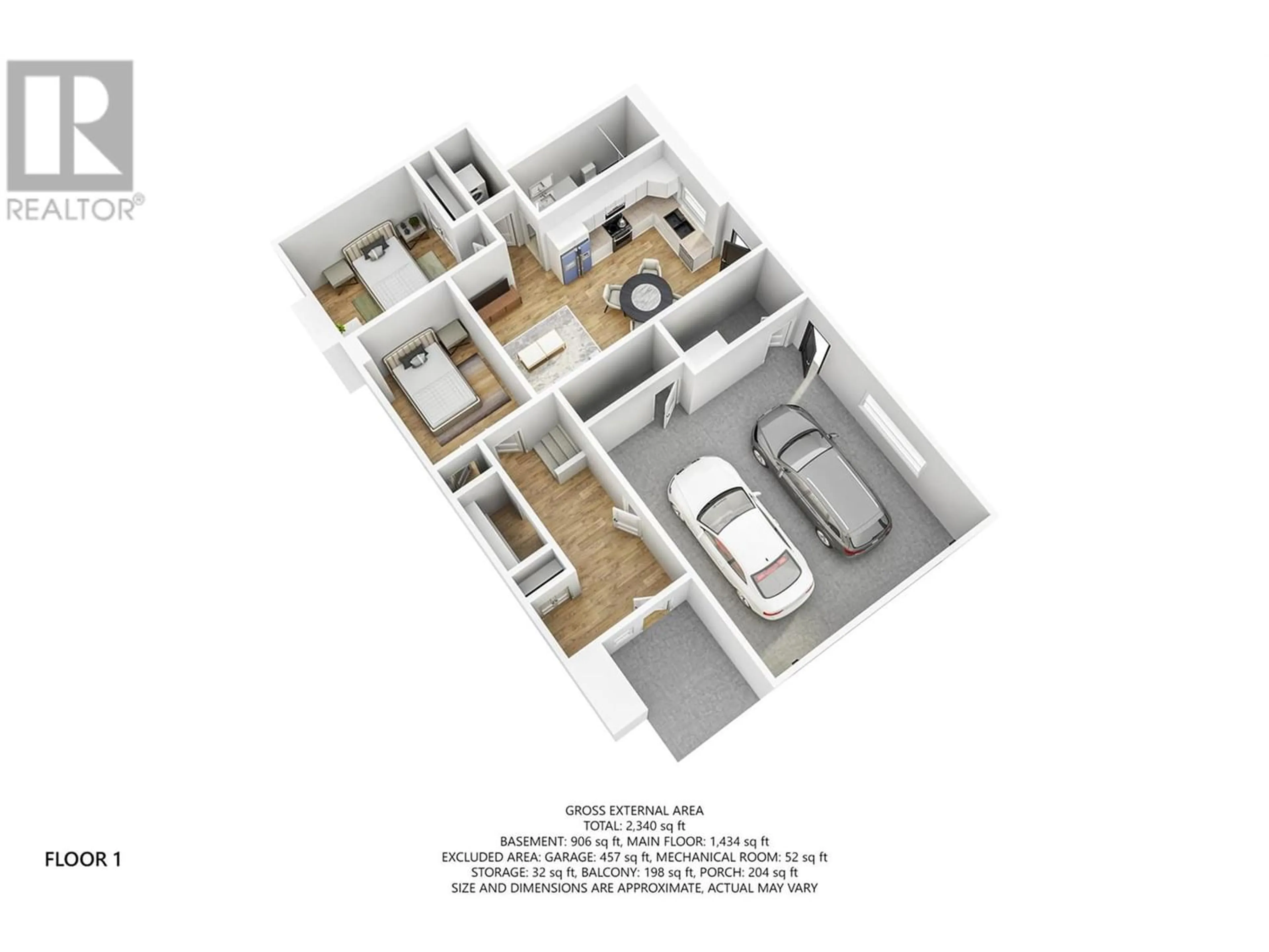 Floor plan for 117 Whitefish Road, Vernon British Columbia V1B3M5