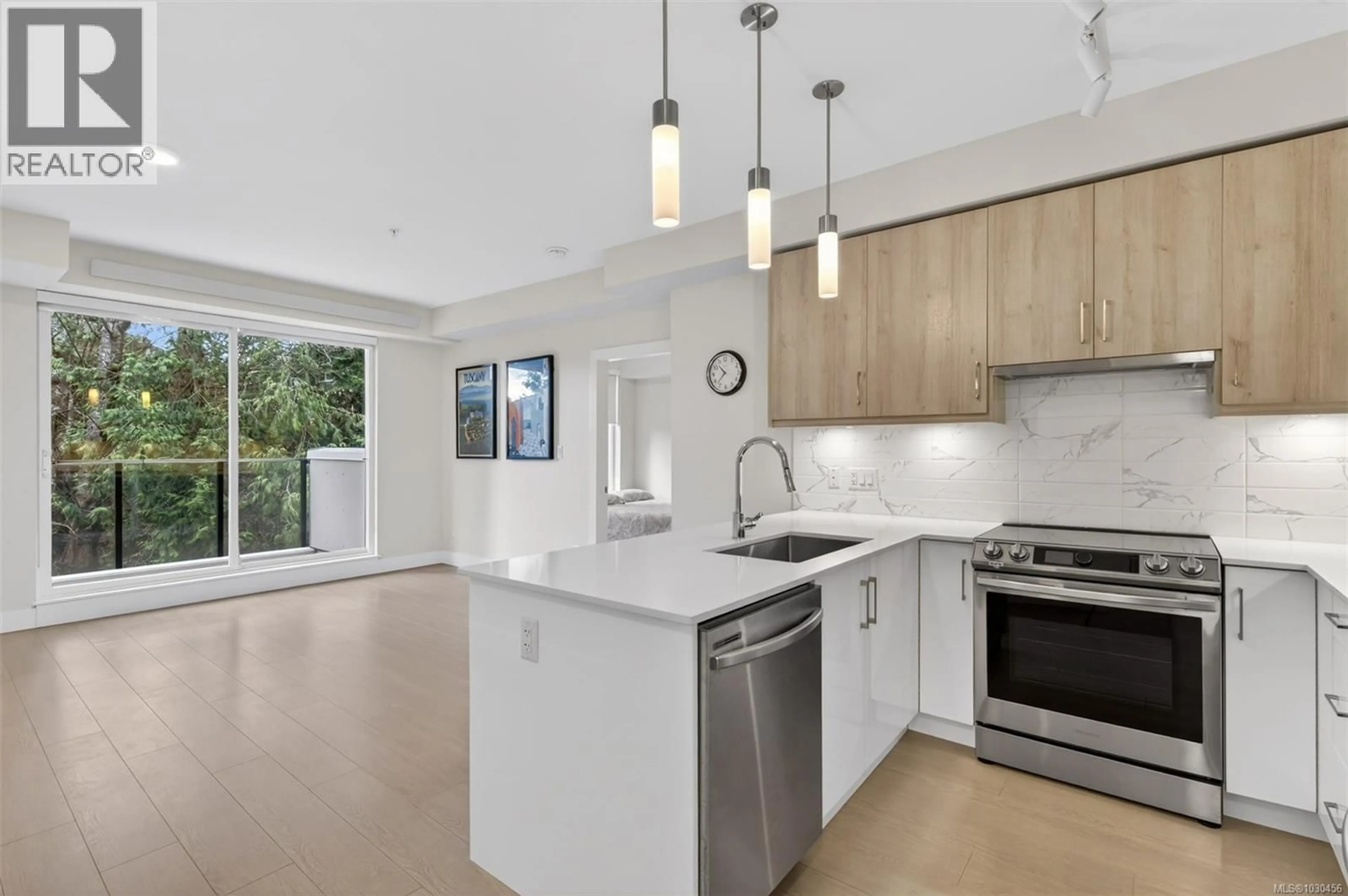 Open concept kitchen, unknown for 303 - 1450 GLENTANA ROAD, View Royal British Columbia V9A2P8