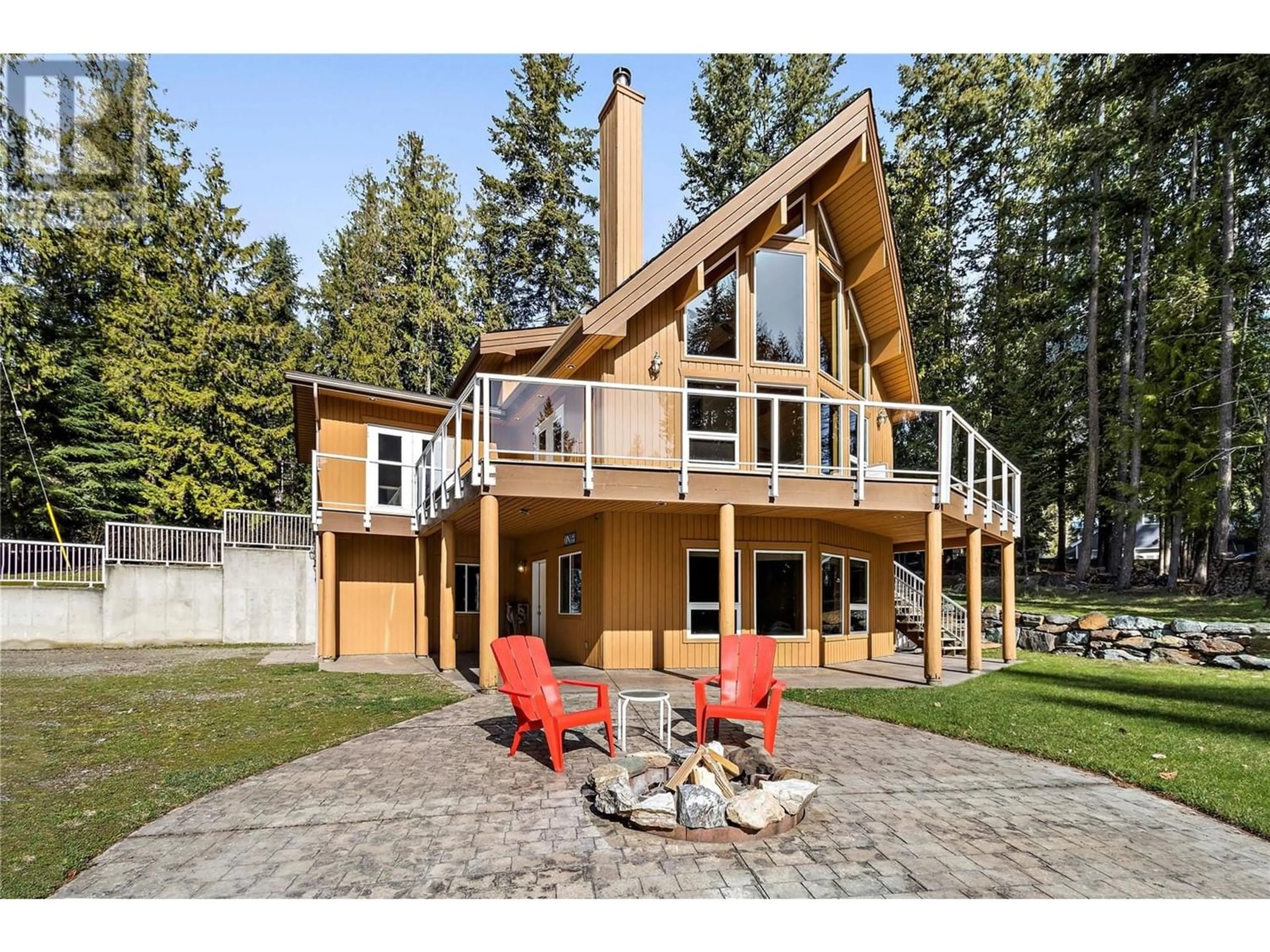 Frontside or backside of a home, cottage for 7889 Gardiner Road, Anglemont British Columbia V0E1M8