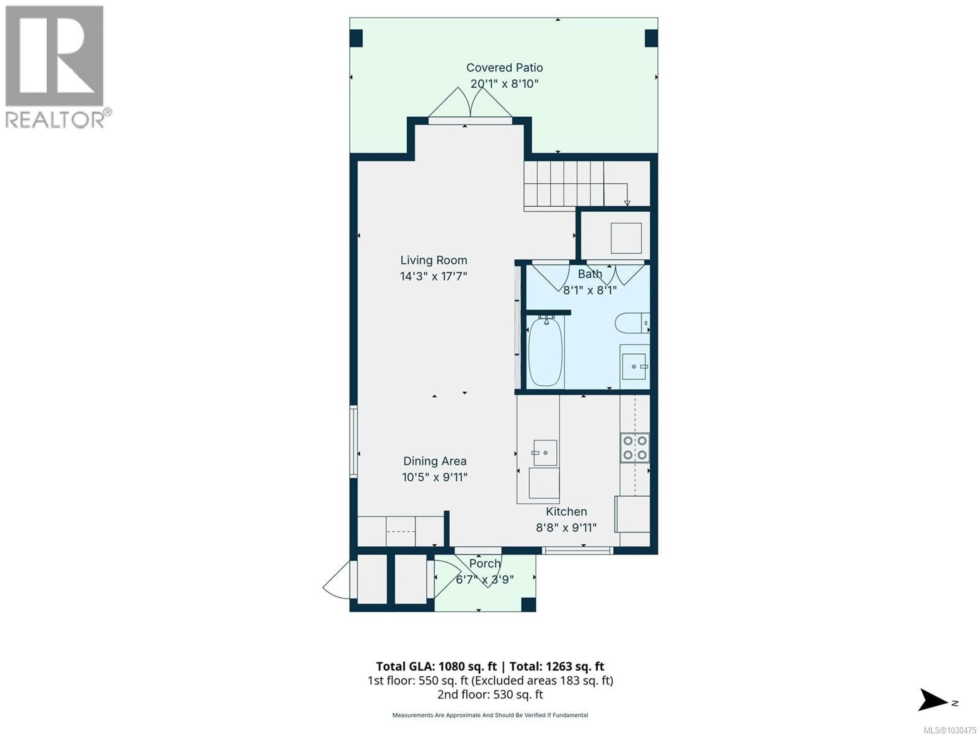 Floor plan for 6 - 1175 RESORT DRIVE, Parksville British Columbia V9P2E3
