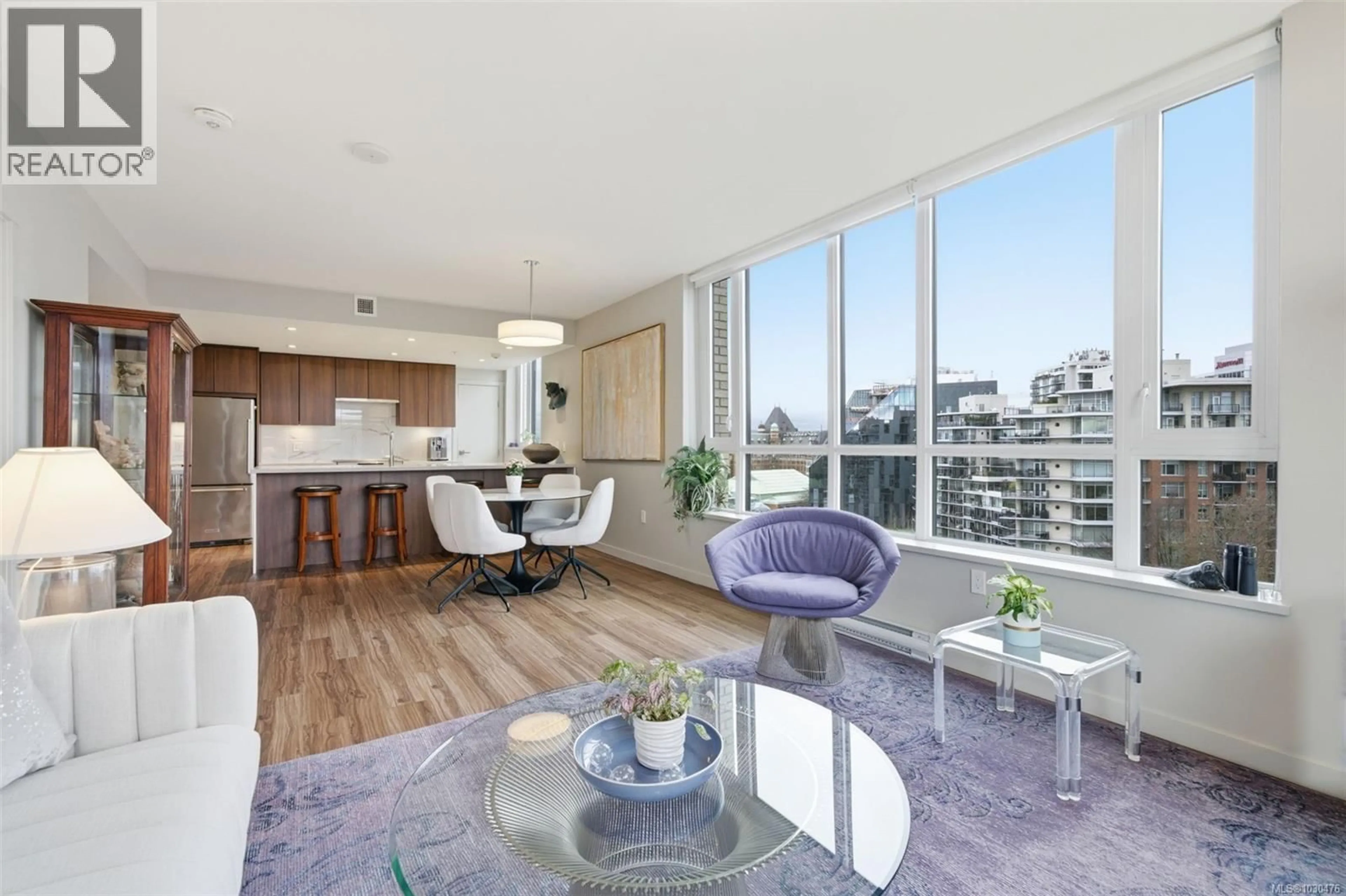 Living room with furniture, unknown for 1001 - 777 BELLEVILLE STREET, Victoria British Columbia V8W0G1