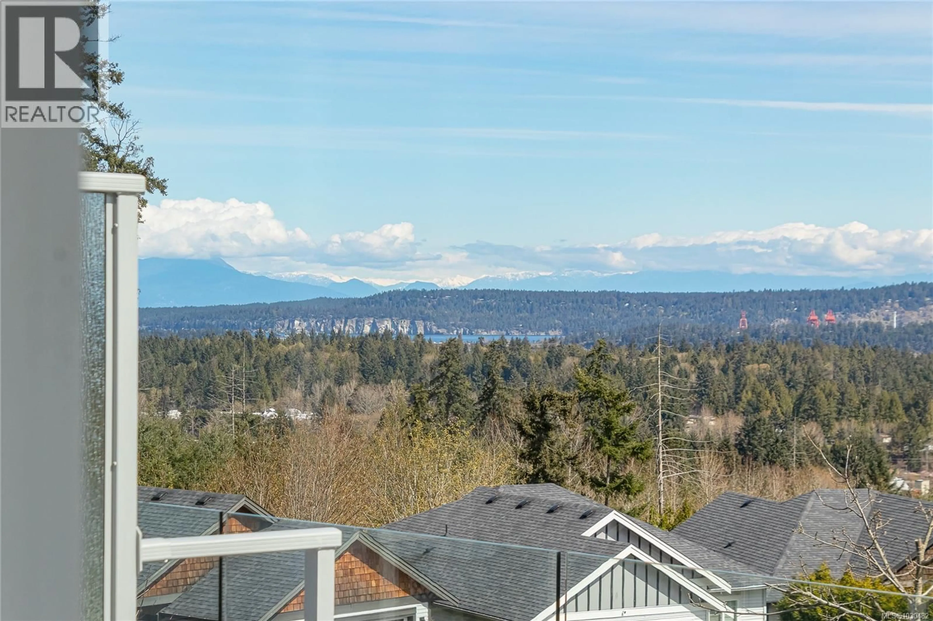 A pic from outside/outdoor area/front of a property/back of a property/a pic from drone, mountain view for 2148 DODDS ROAD, Nanaimo British Columbia V9X1A1