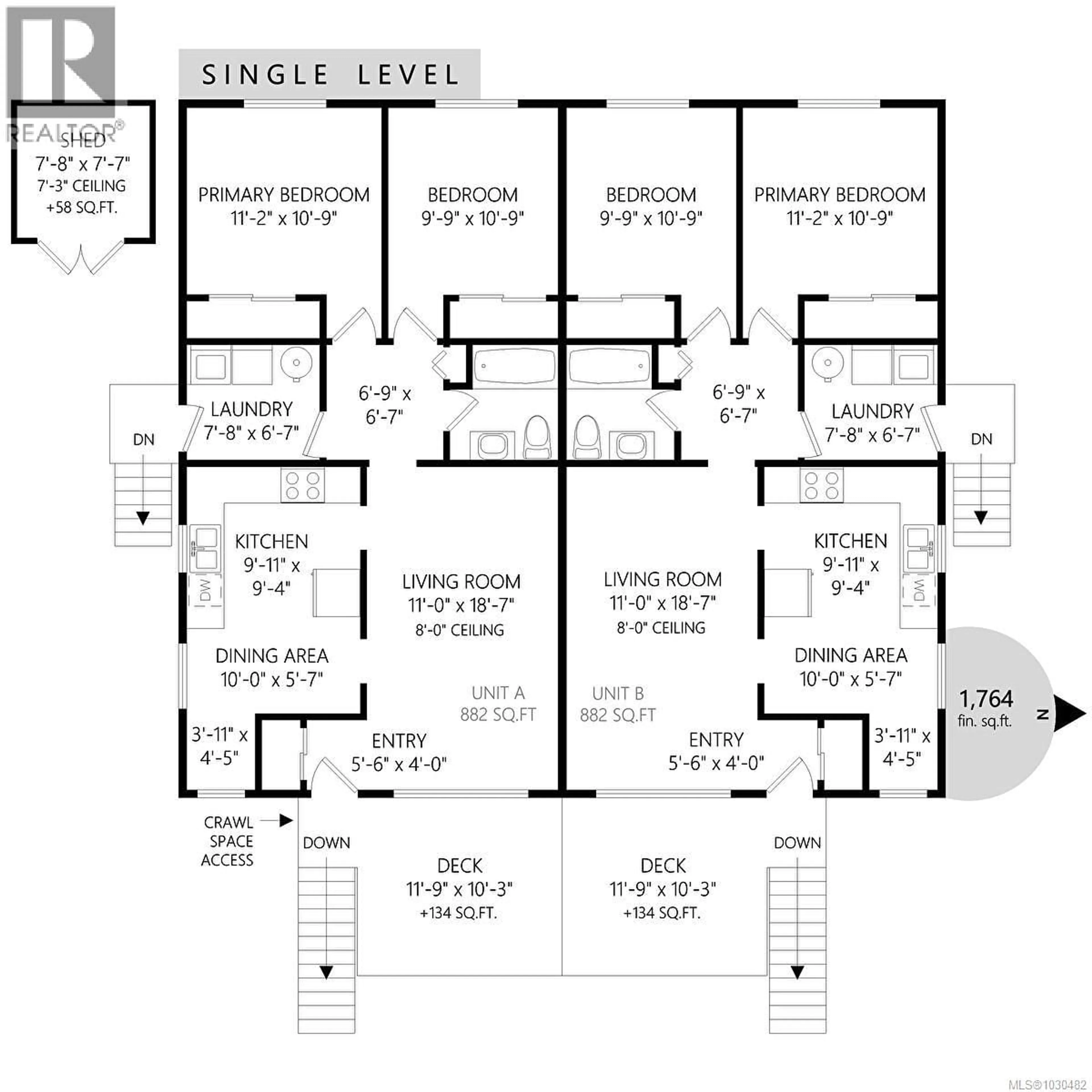 Floor plan for 2148 DODDS ROAD, Nanaimo British Columbia V9X1A1