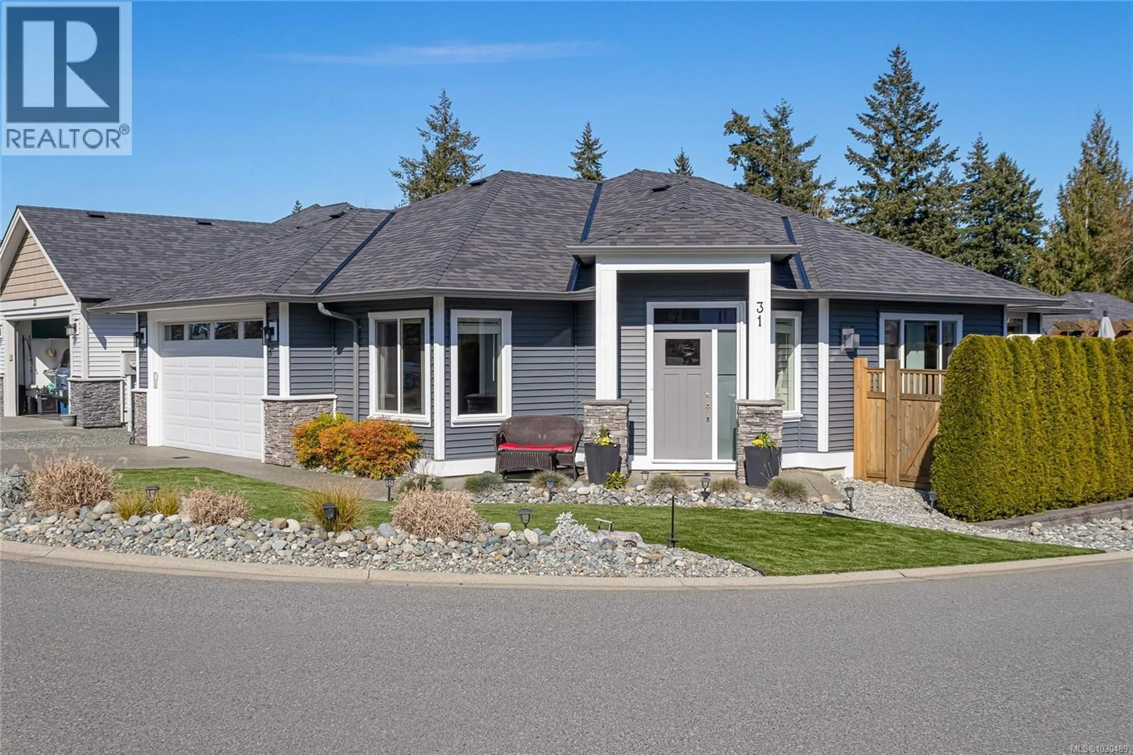 Home with vinyl exterior material, street for 31 - 9650 ASKEW CREEK DRIVE, Chemainus British Columbia V0R1K3