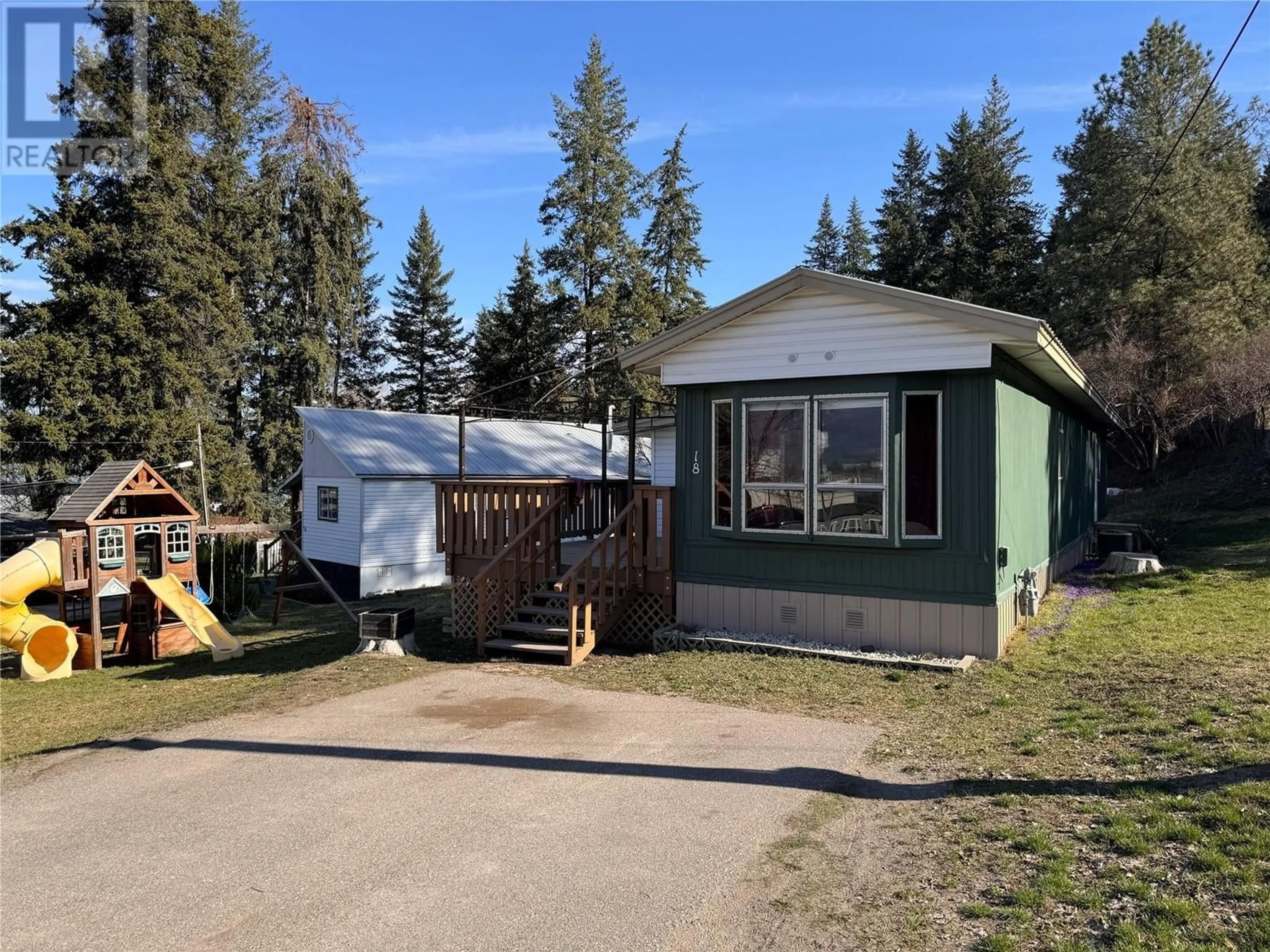 Outside view for 844 Hutley Road Unit# 18, Armstrong British Columbia V0E1B7