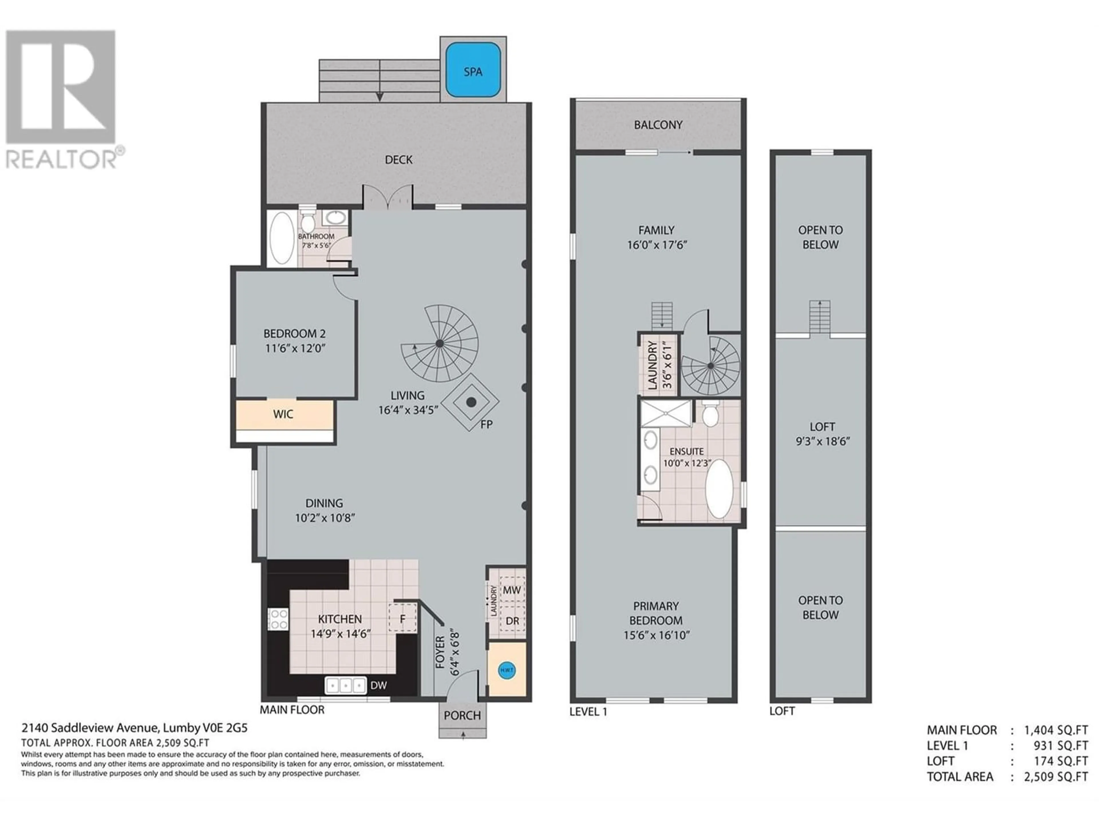 Floor plan for 2140 Saddleview Avenue, Lumby British Columbia V0E2G0