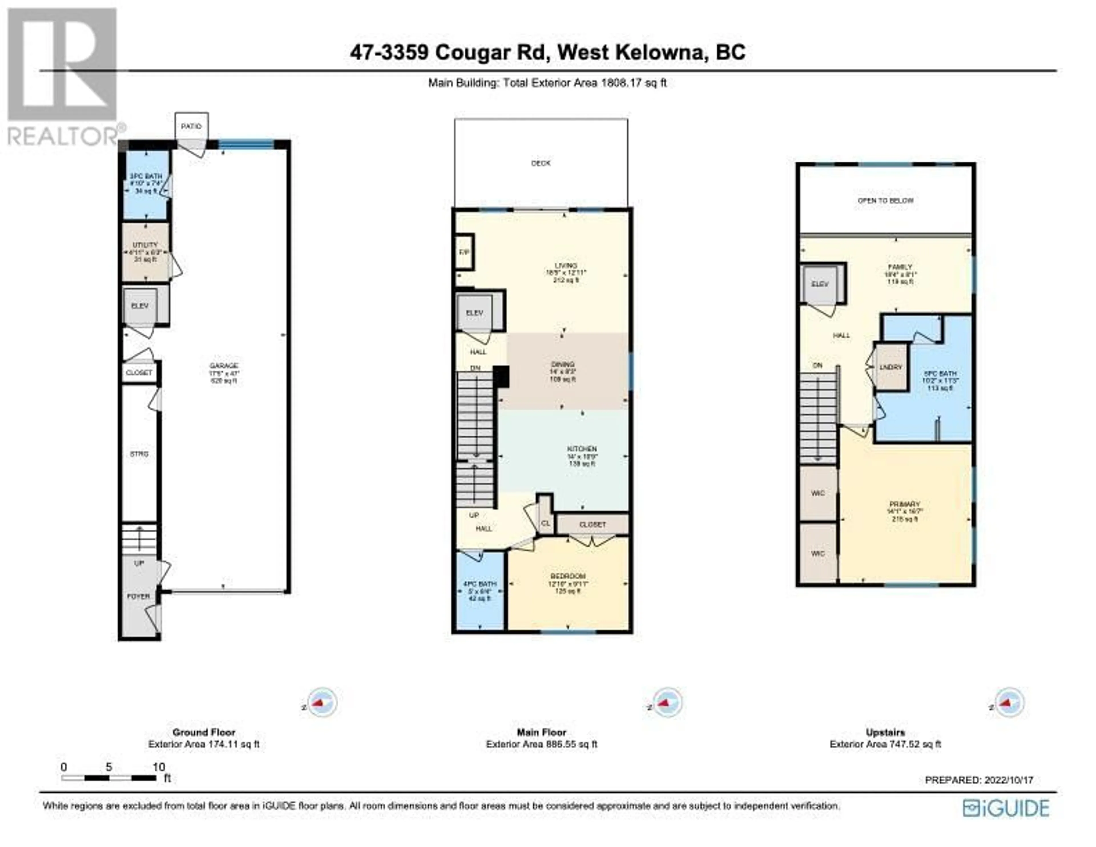 Floor plan for 3359 Cougar Road Unit# 47, West Kelowna British Columbia V4T3G1