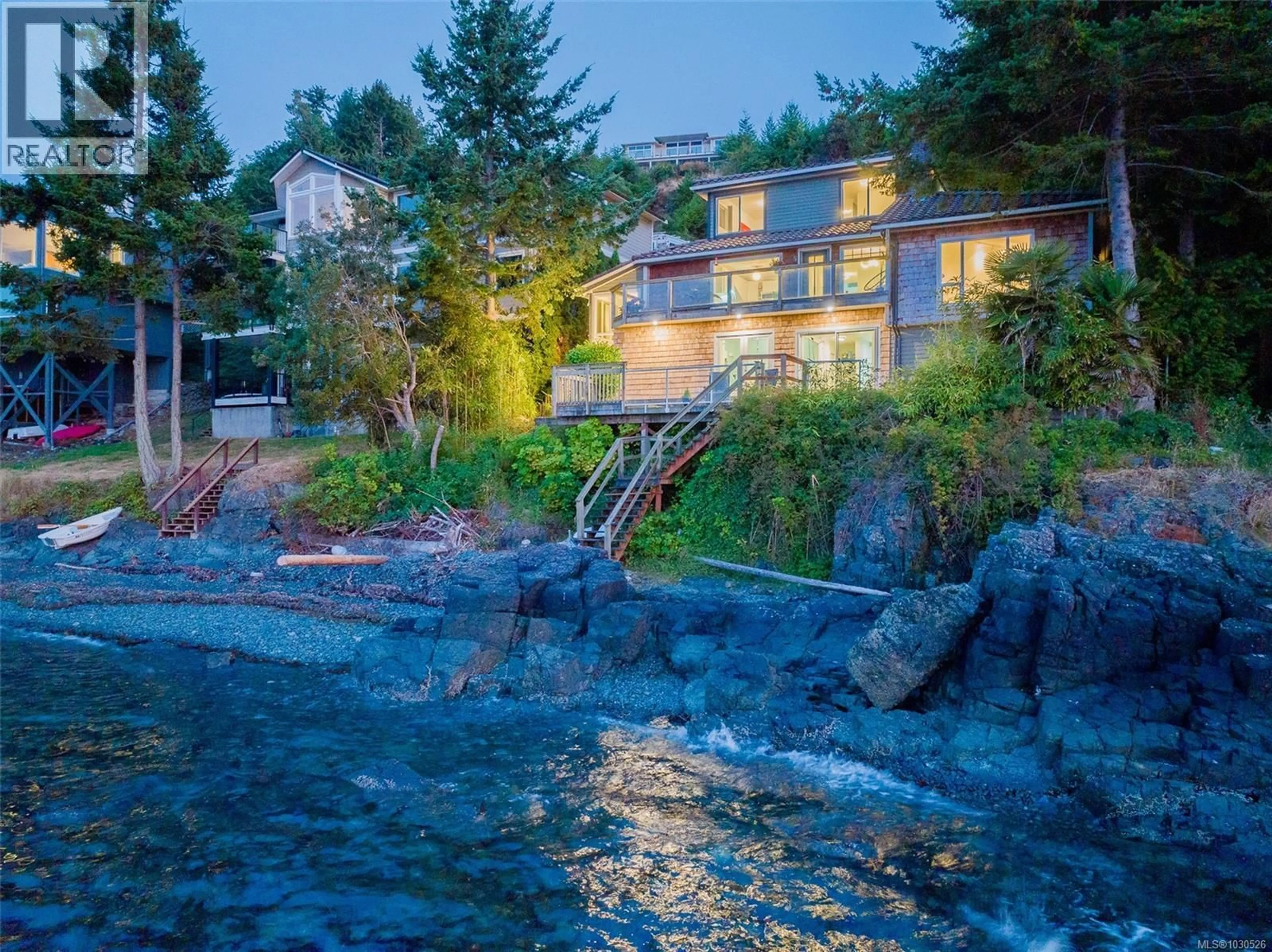 Patio, water/lake/river/ocean view for 4978 FILLINGER CRESCENT, Nanaimo British Columbia V9V1J1