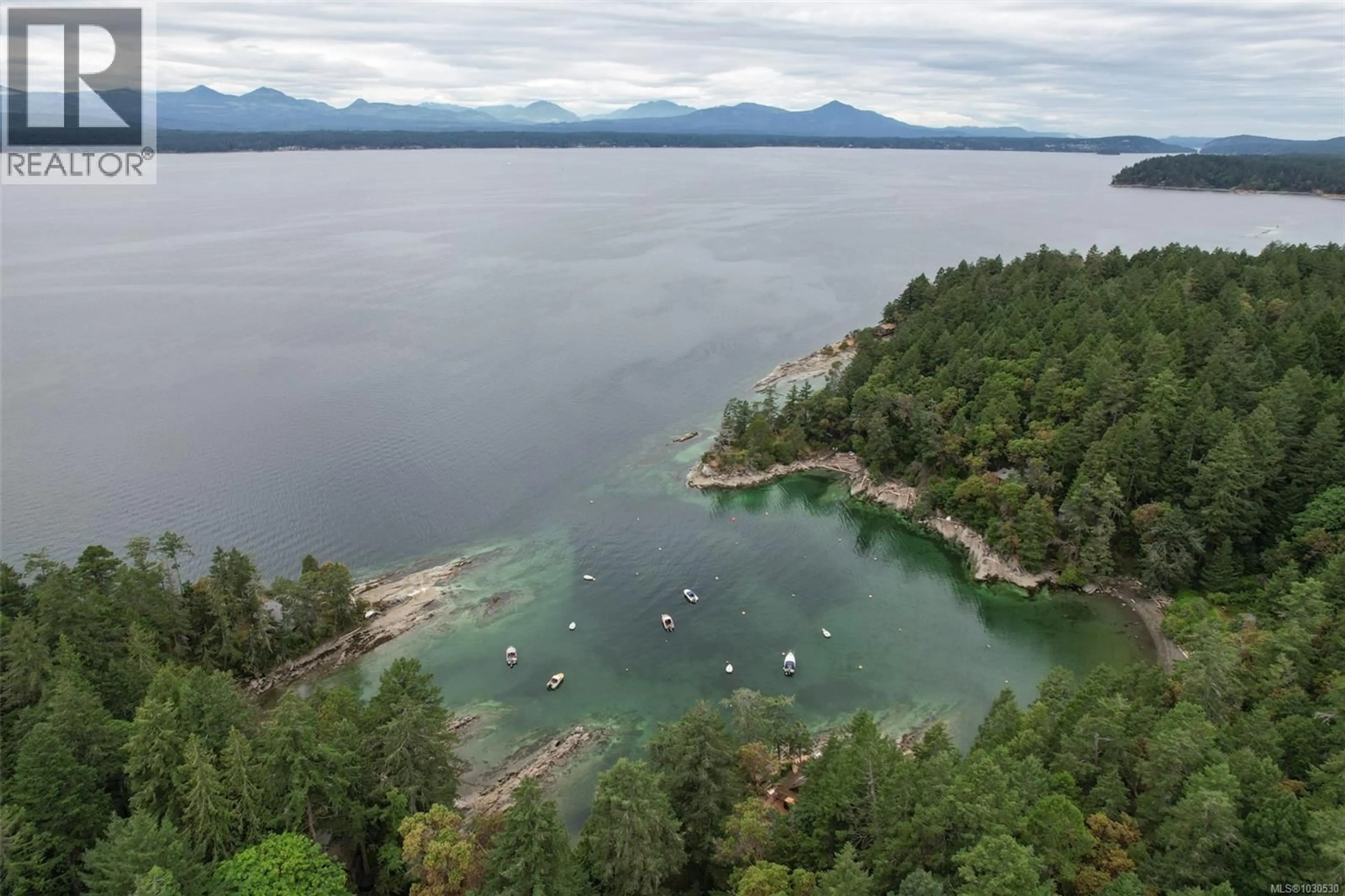 A pic from outside/outdoor area/front of a property/back of a property/a pic from drone, water/lake/river/ocean view for Lot 80 RUXTON ISLAND, Ruxton Island British Columbia