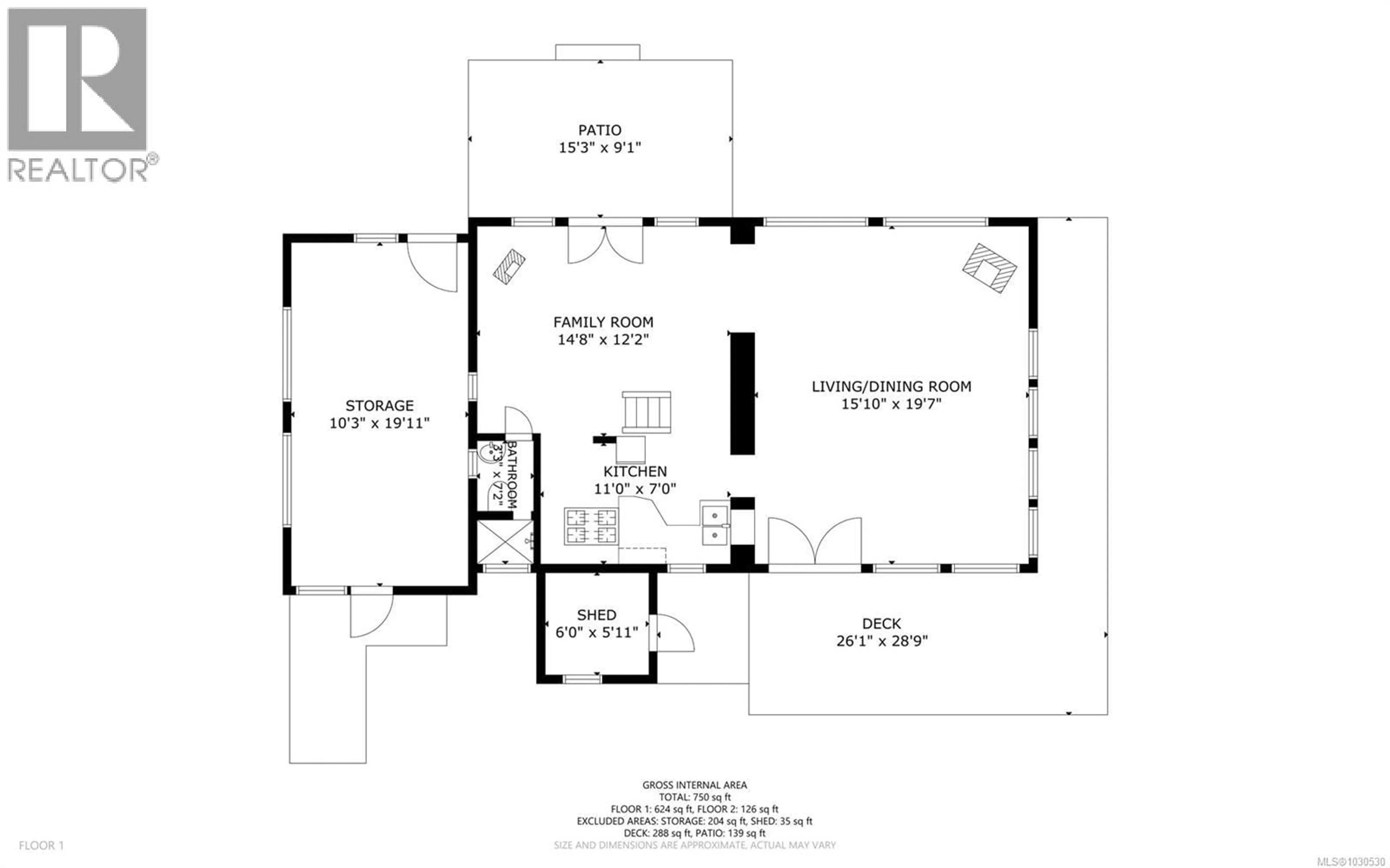 Floor plan for Lot 80 RUXTON ISLAND, Ruxton Island British Columbia