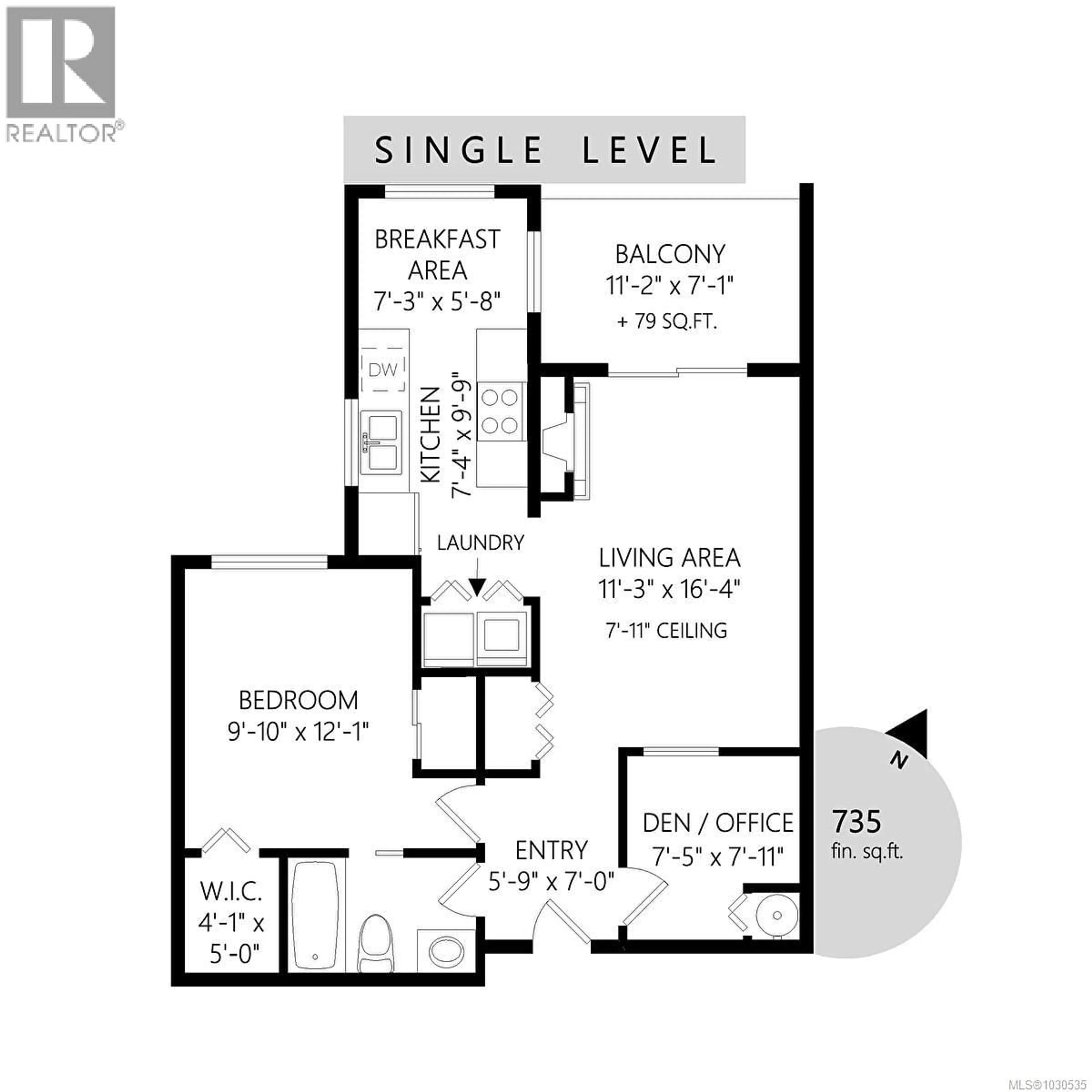Floor plan for 209 - 545 MANCHESTER ROAD, Victoria British Columbia V8T5H6