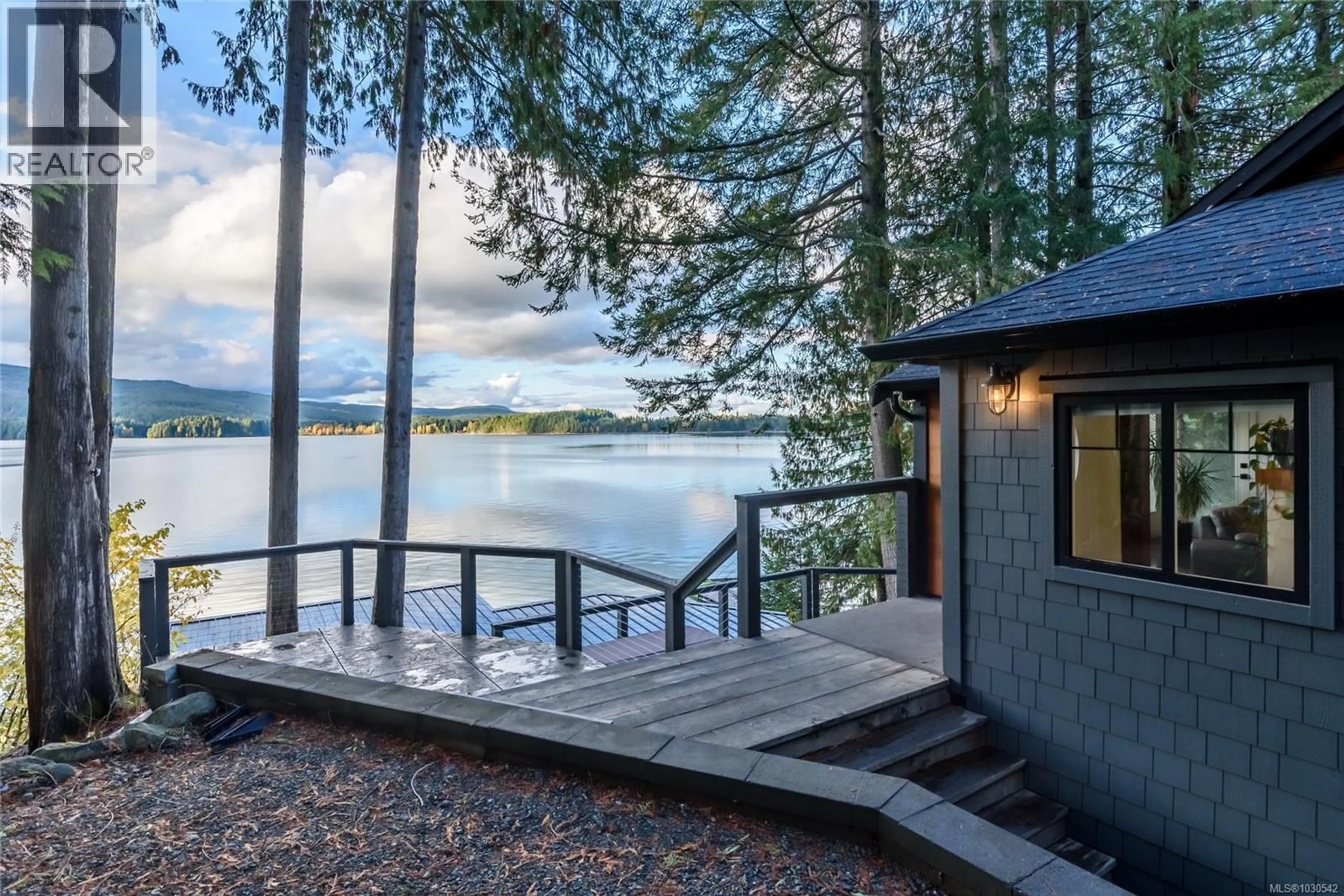 Patio, water/lake/river/ocean view for 111 HORBURY ROAD, Cumberland British Columbia V0R1S0