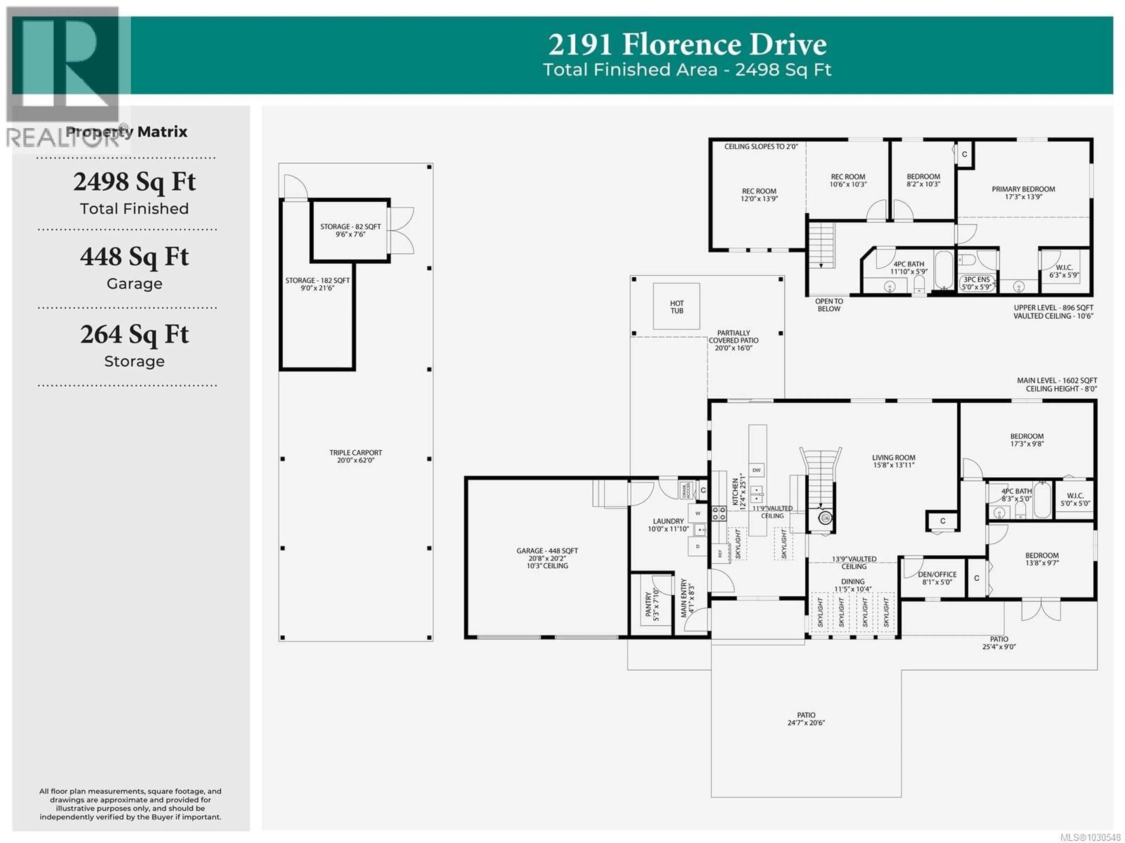 Floor plan for 2191 FLORENCE DRIVE, Nanoose Bay British Columbia V9P9E9