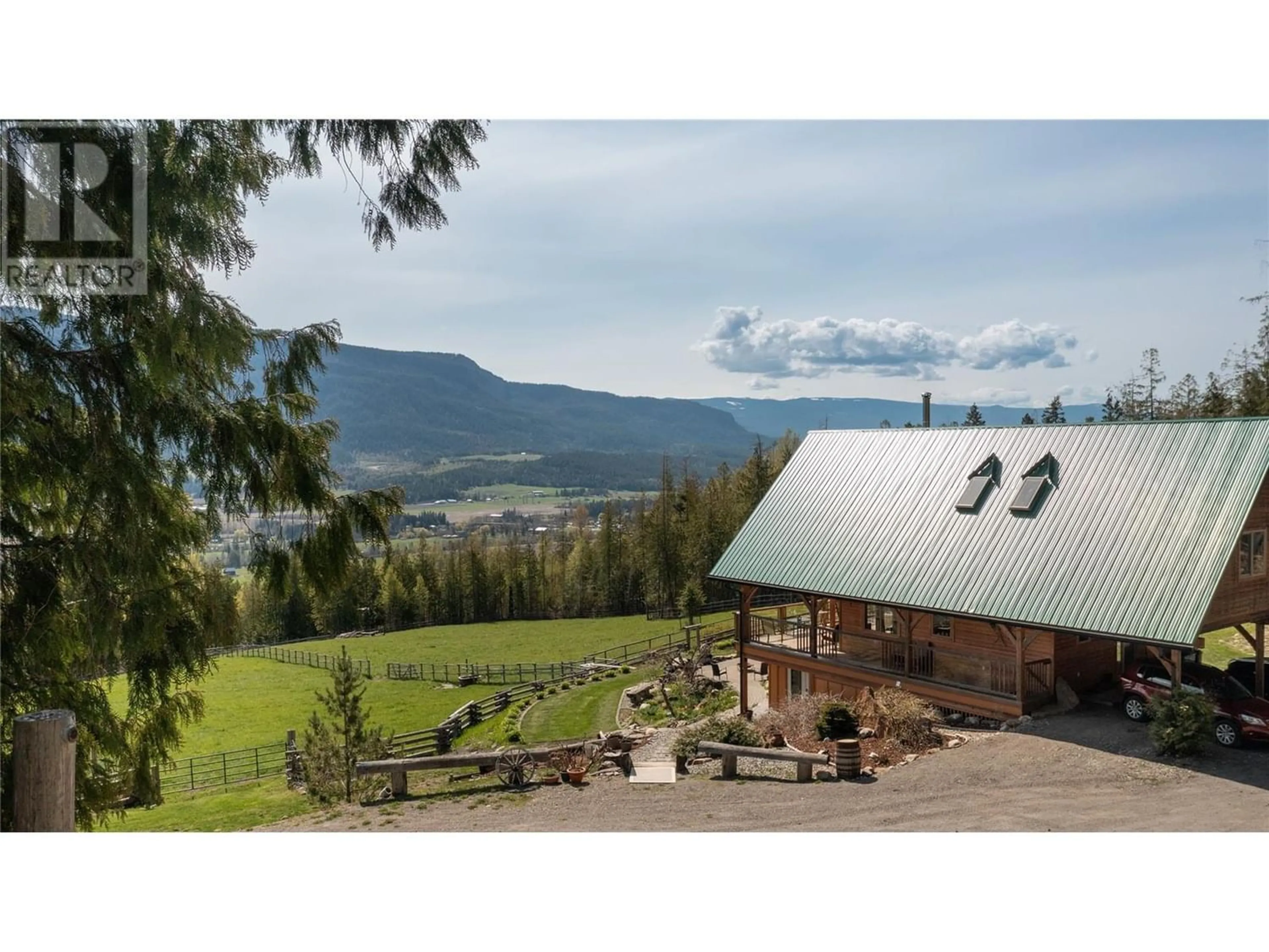 Outside view for 310 Grandview Bench Road, Grindrod British Columbia V0E1Y0