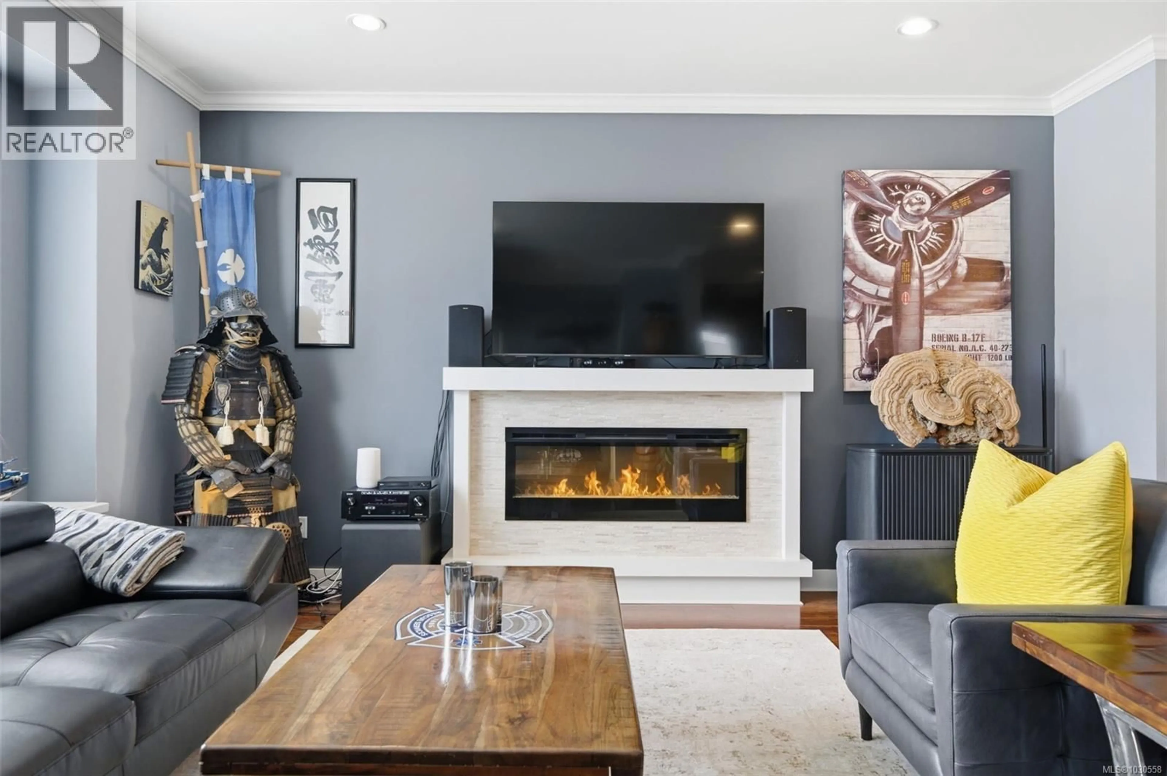 Living room with furniture, unknown for 3055 DORNIER ROAD, Langford British Columbia V9B0N2