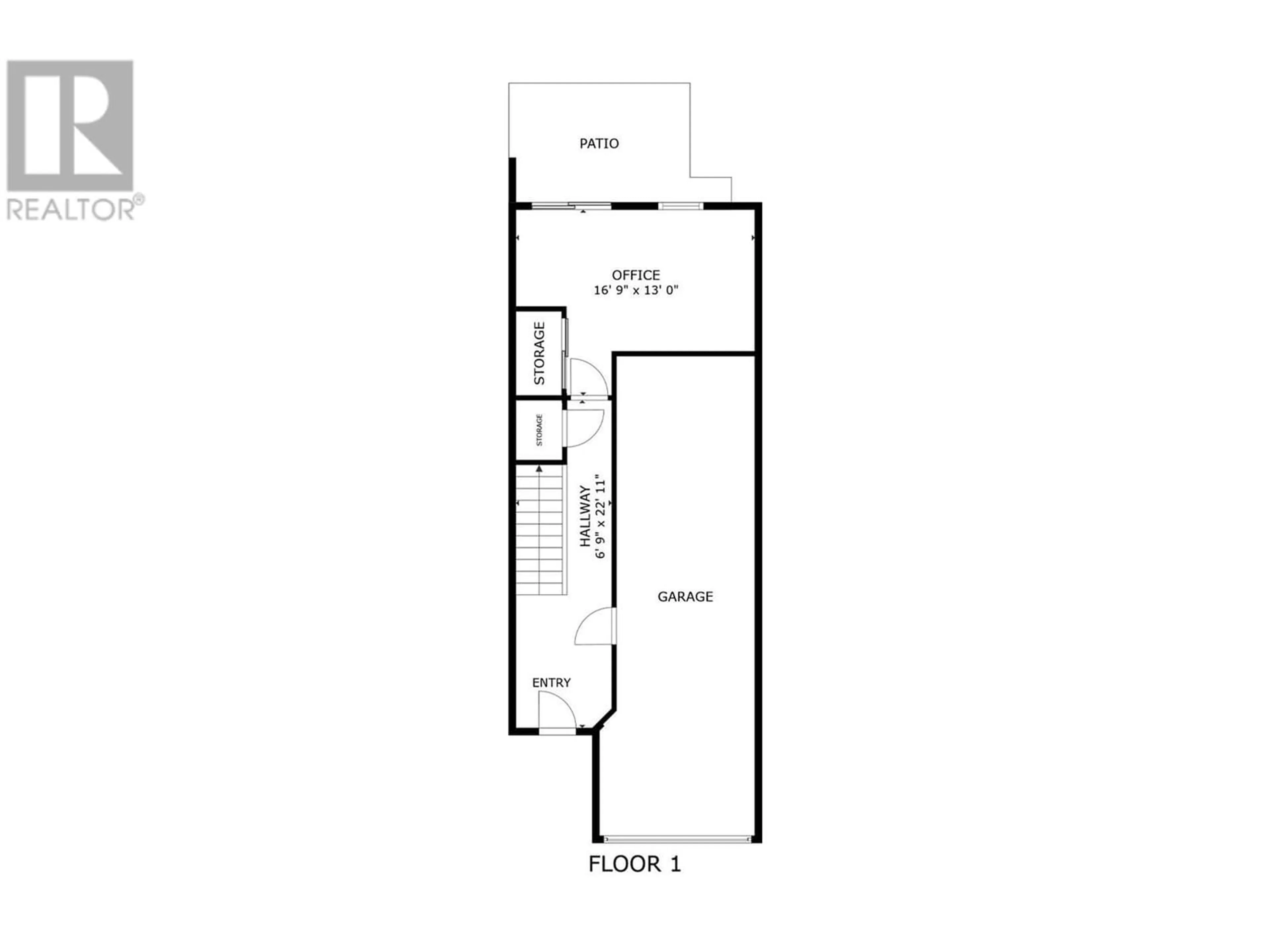 Floor plan for 3620 Brown Road Unit# 13, West Kelowna British Columbia V4T3L2