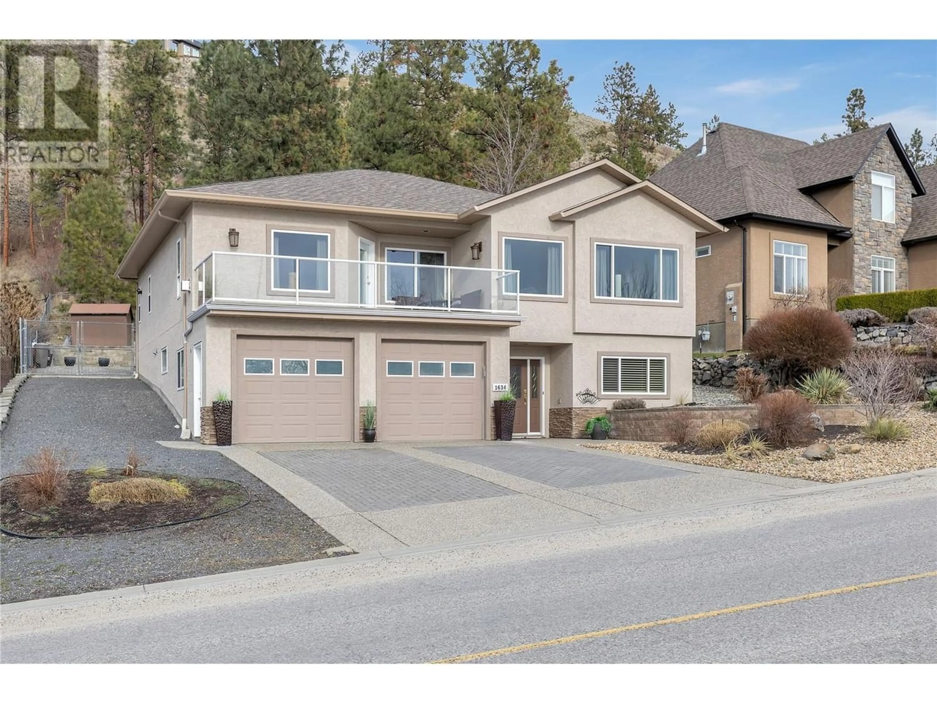 Frontside or backside of a home for 1634 Vineyard Drive, West Kelowna British Columbia V4T2V8