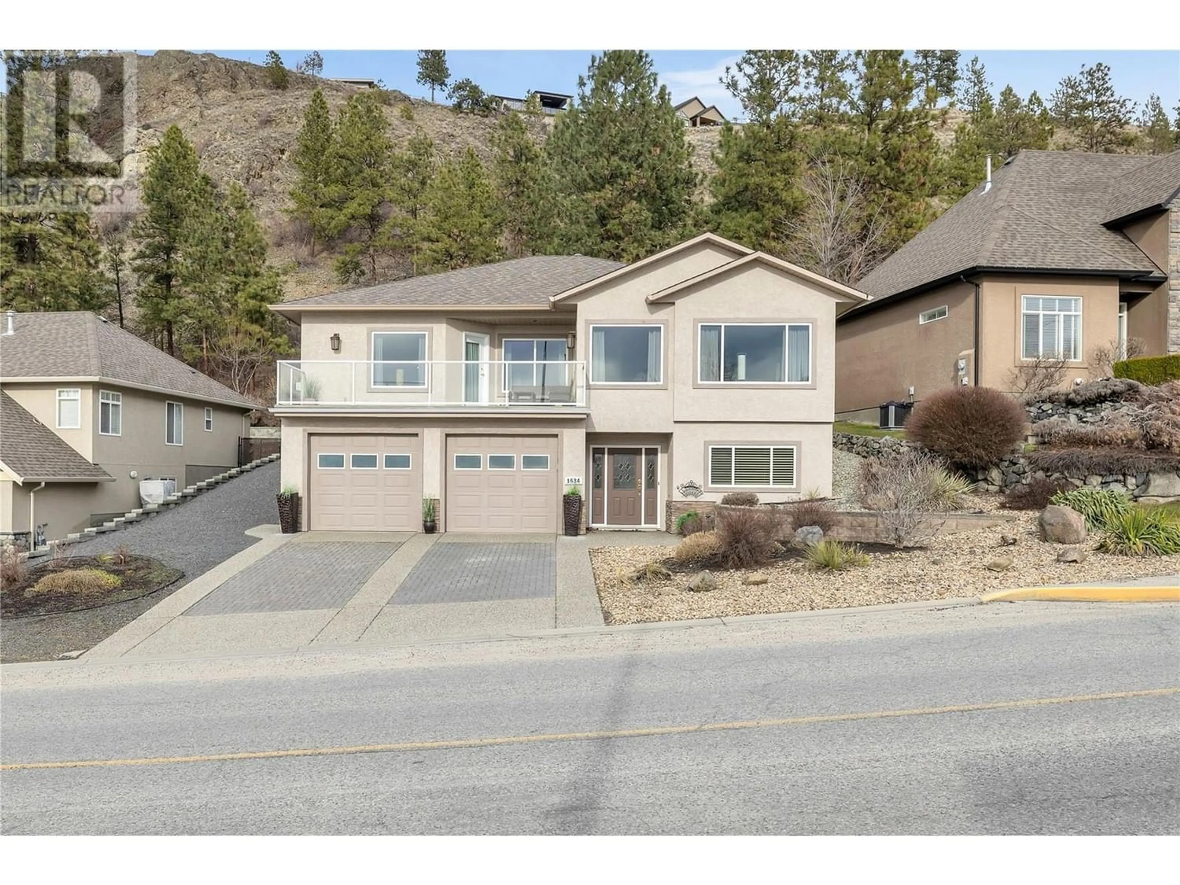 Frontside or backside of a home for 1634 Vineyard Drive, West Kelowna British Columbia V4T2V8