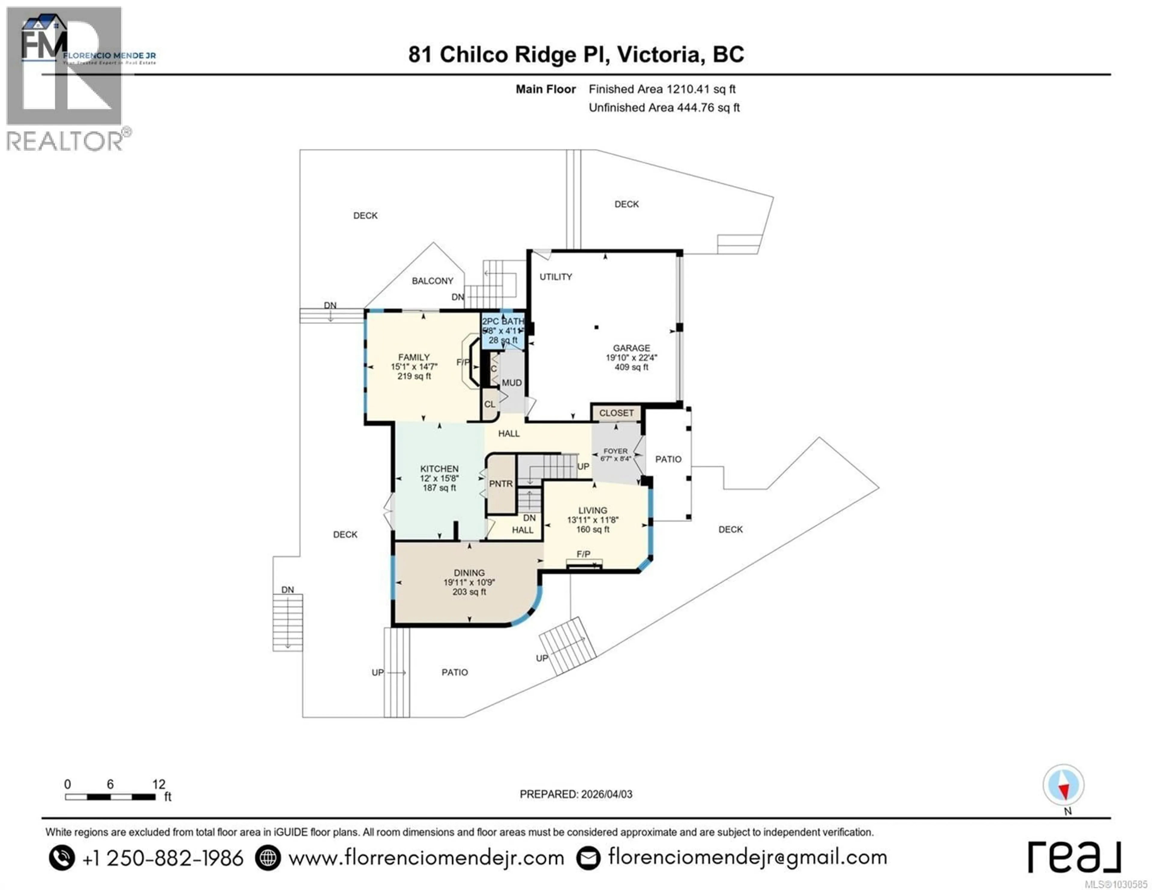 Floor plan for 81 CHILCO RIDGE PLACE, View Royal British Columbia V9B5Z7