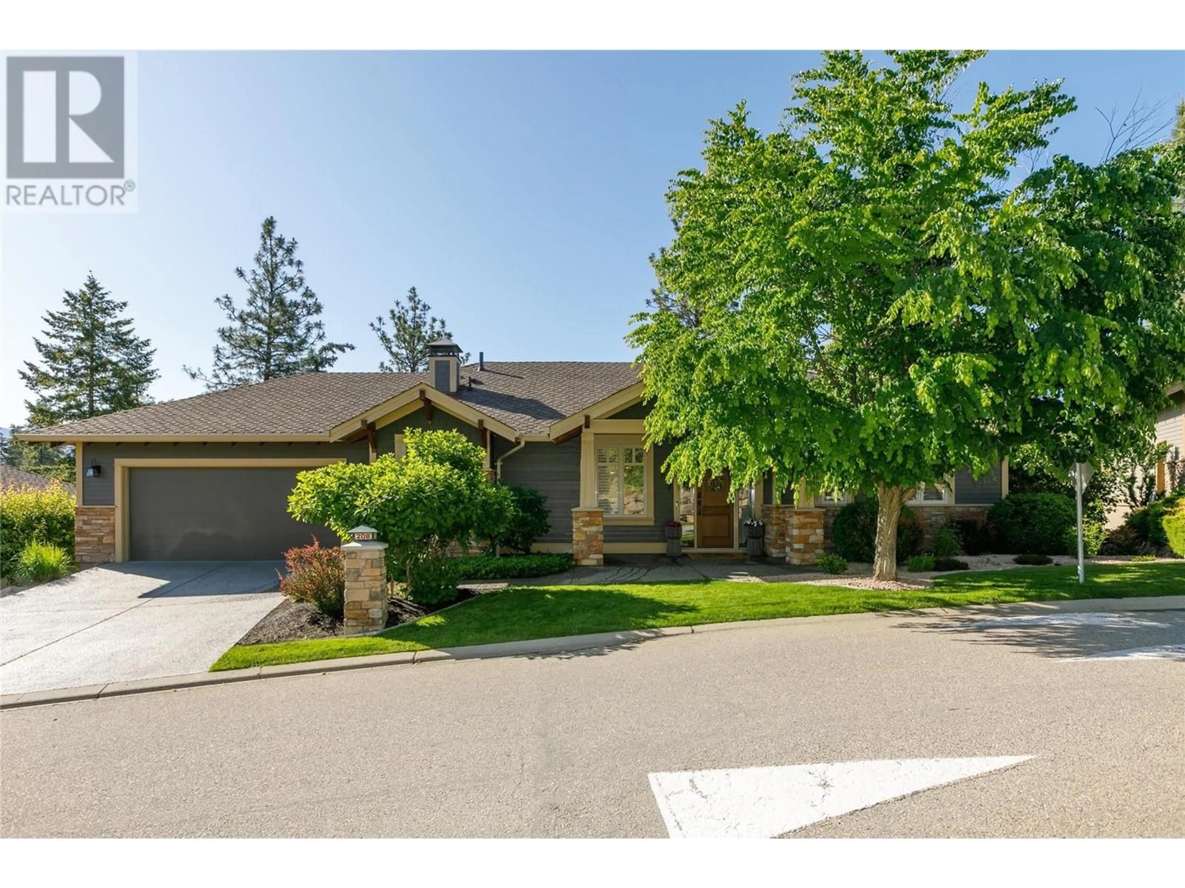 Frontside or backside of a home for 208 Chicopee Road, Vernon British Columbia V1H1V5