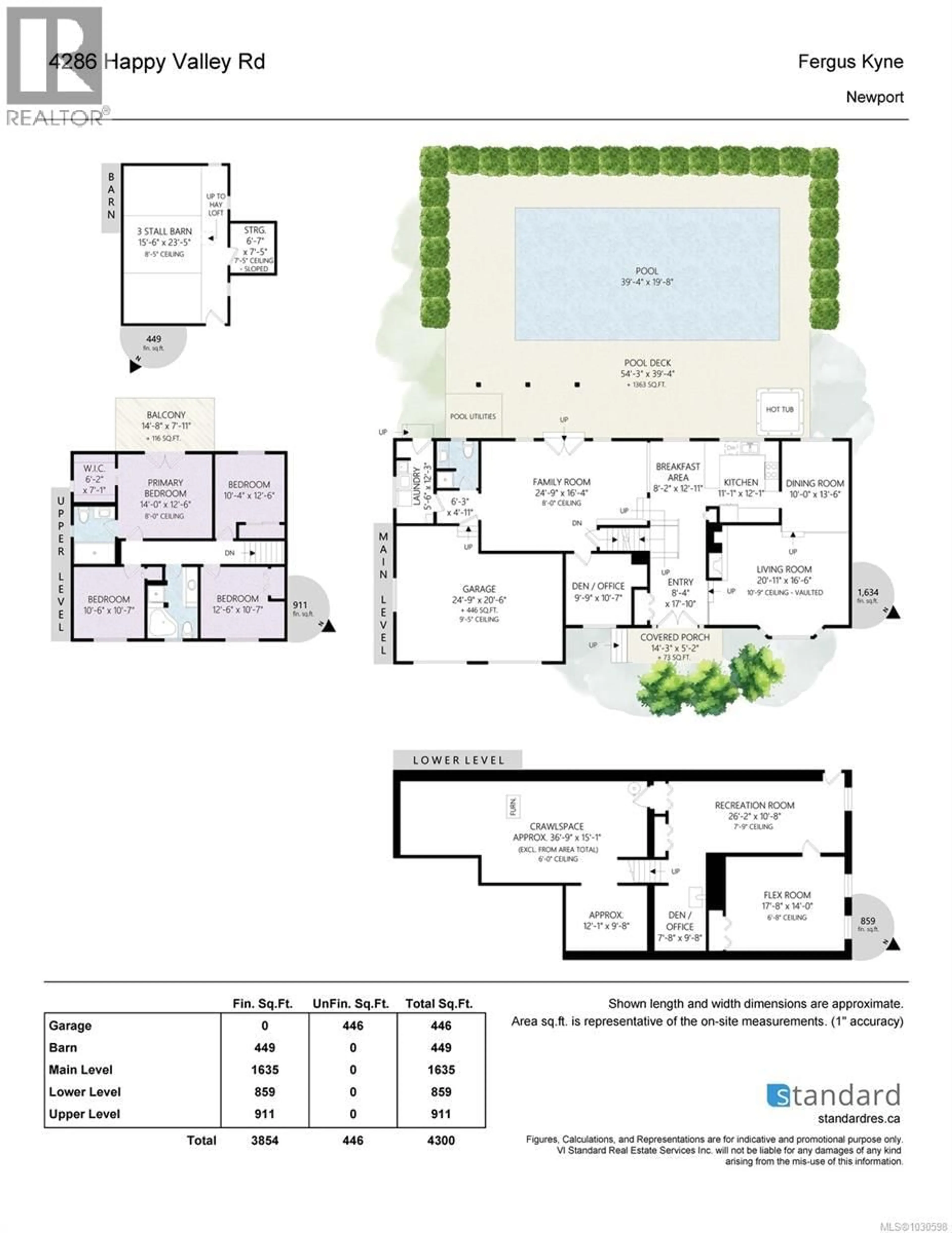 Floor plan for 4286 HAPPY VALLEY ROAD, Metchosin British Columbia V9C3Y1