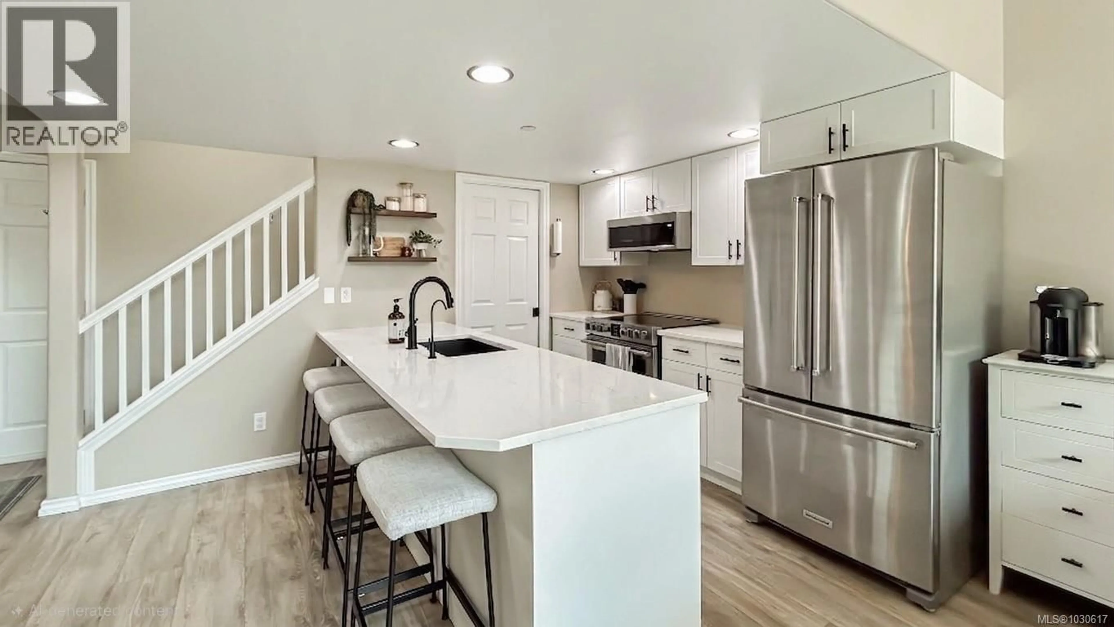 Open concept kitchen, ceramic/tile floor for 403 - 2823 JACKLIN ROAD, Langford British Columbia V9B3Y1