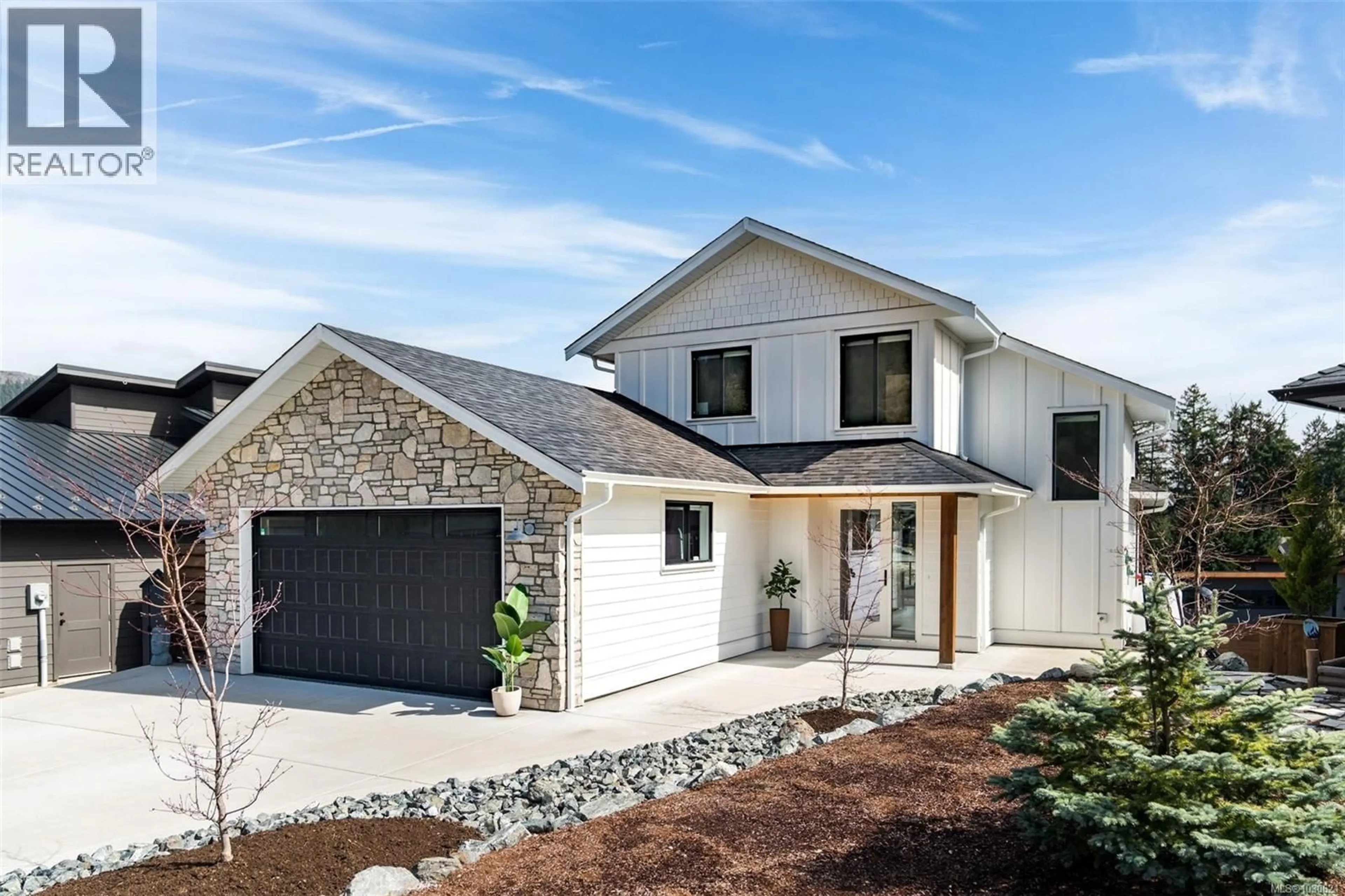 Home with brick exterior material, street for 9386 LAKEFRONT RISE, Lake Cowichan British Columbia V0R2G1